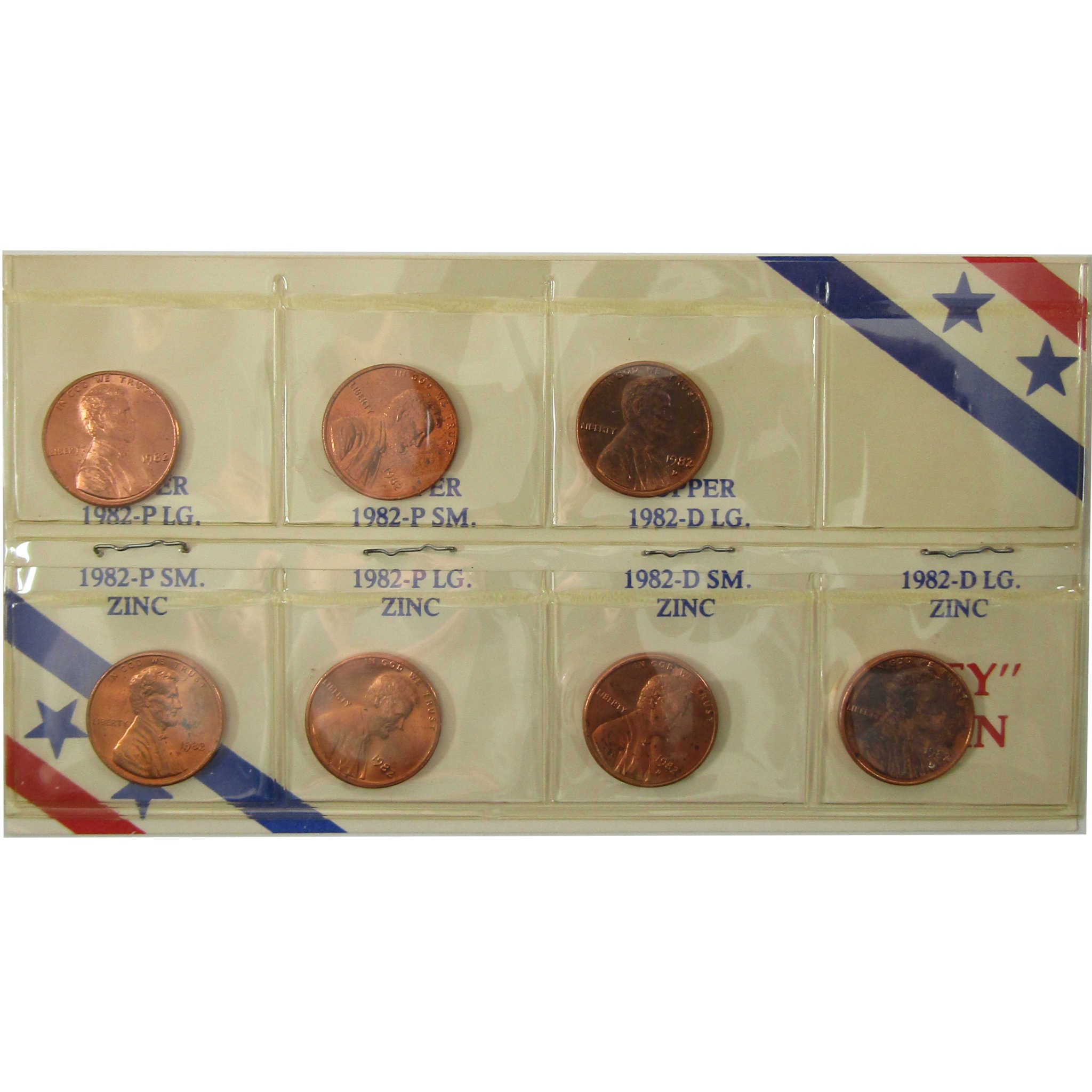 1982 P&D Unofficial 15-Coin Uncirculated Mint Set SKU:I28192