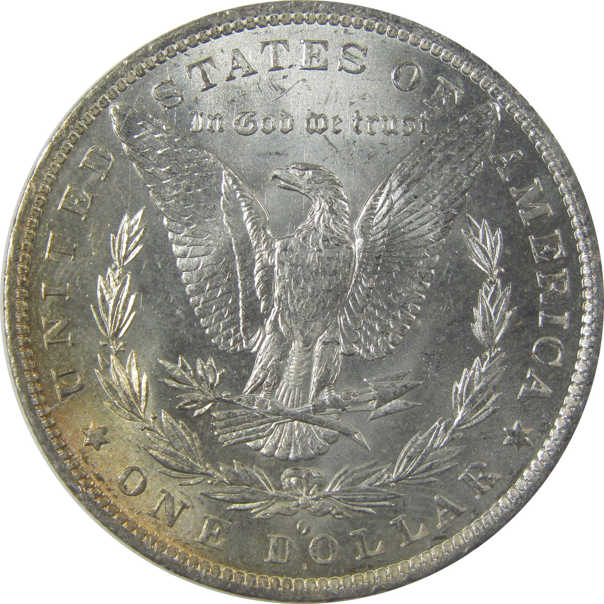 1883 O Morgan Silver Dollar Uncirculated Mint State Toned SKU:I24826