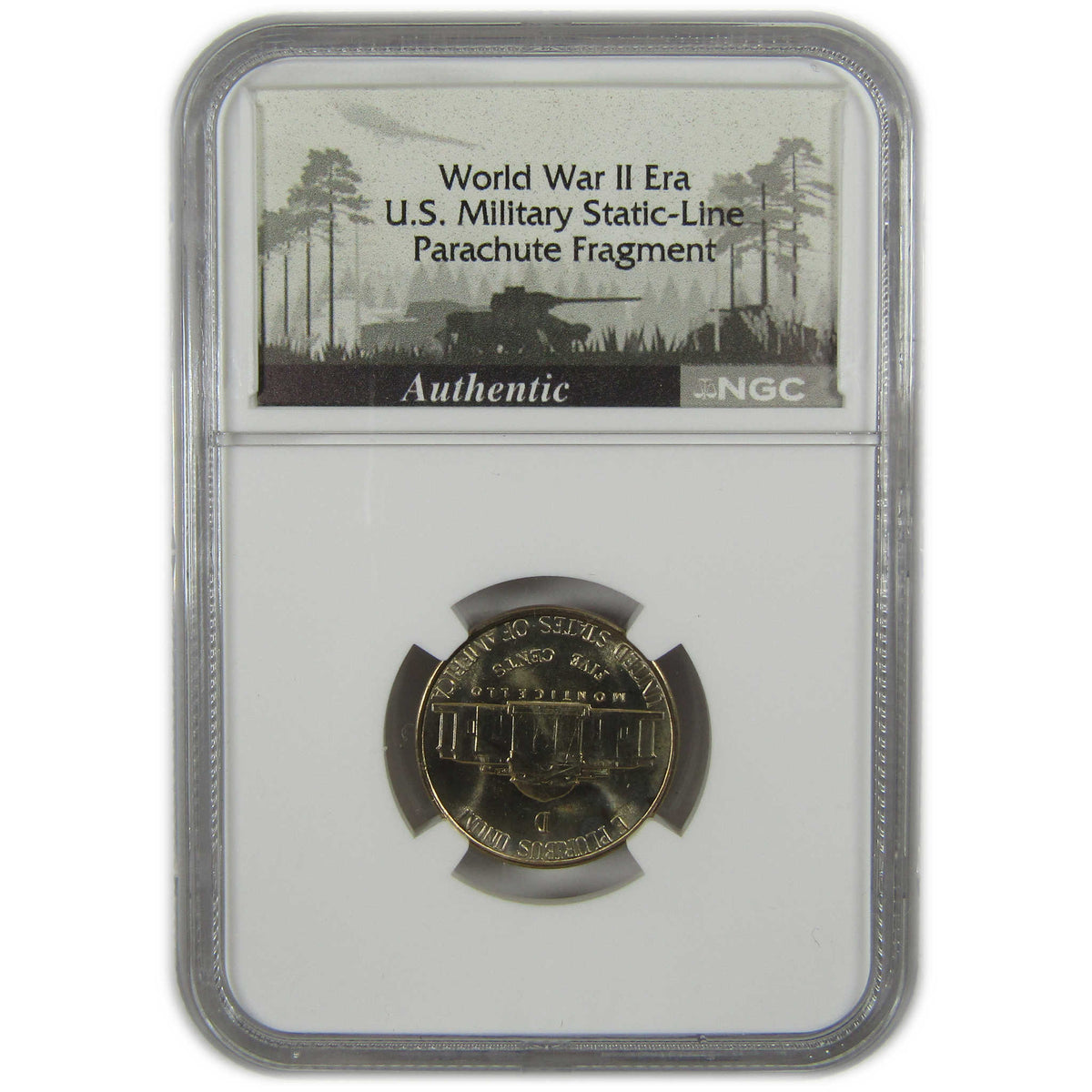 1943 D Jefferson Wartime Silver Nickel MS 67 5FS NGC Coin SKU:I28718