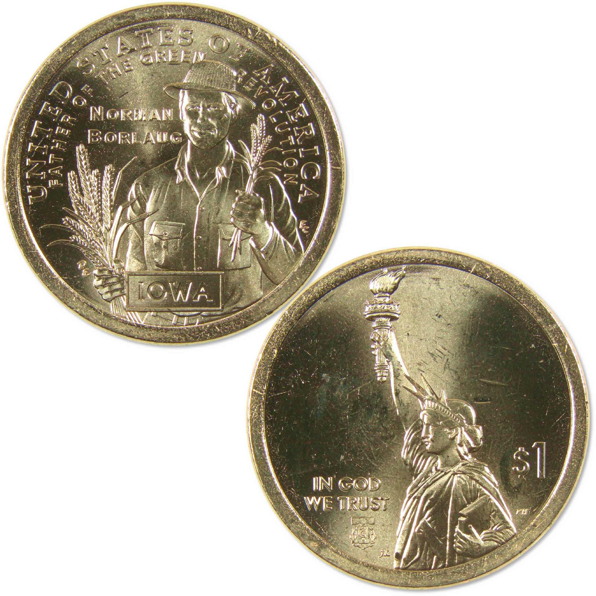 2026 D Iowa Norman Borlaug American Innovation Dollar Uncirculated