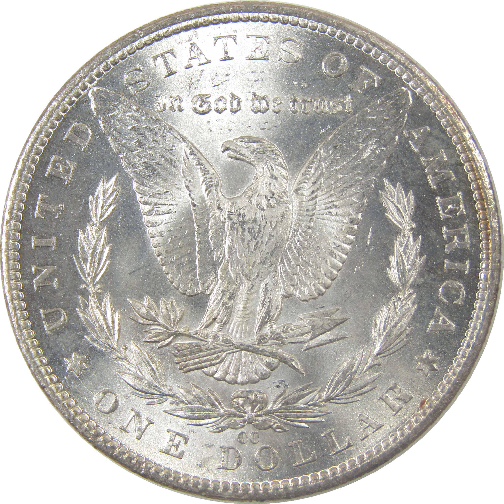 1884 CC Morgan Silver Dollar BU Choice Uncirculated Toned SKU:I24653