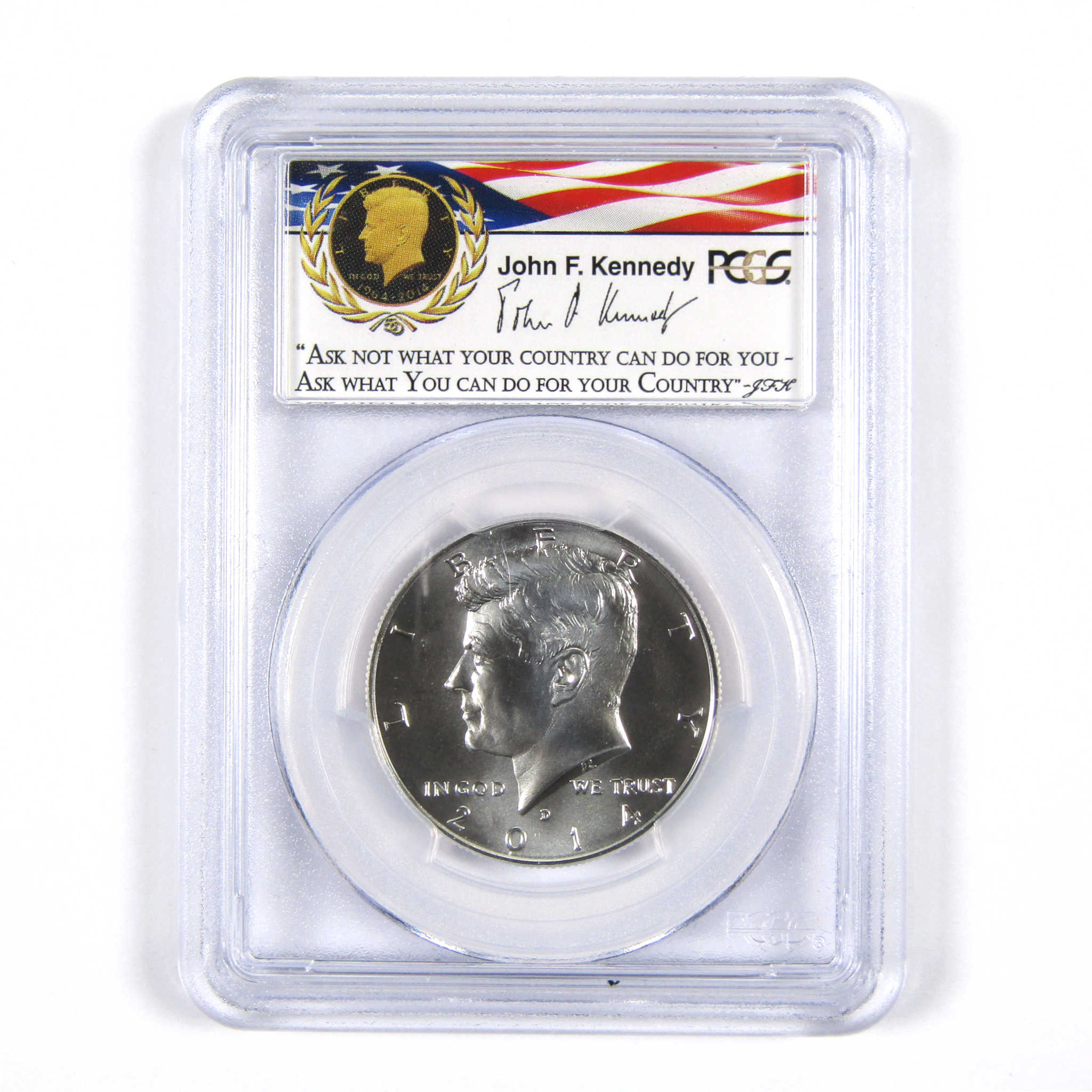 2014 D Kennedy Half Dollar MS 70 PCGS Silver Uncirculated SKU:CPC3692