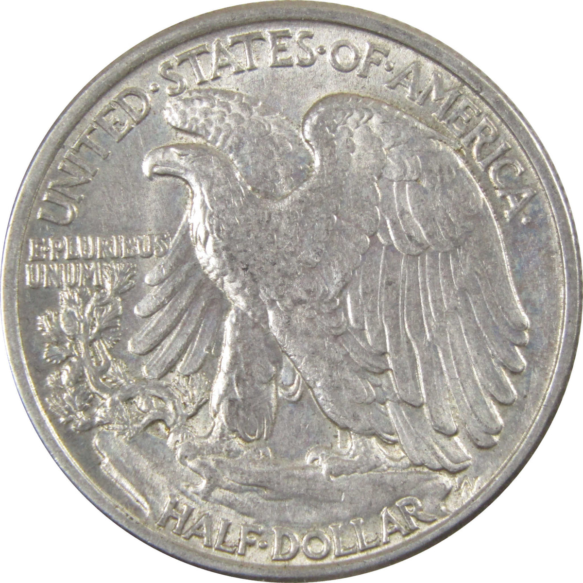 1942 Liberty Walking Silver 50c Borderline Uncirculated SKU:I28669
