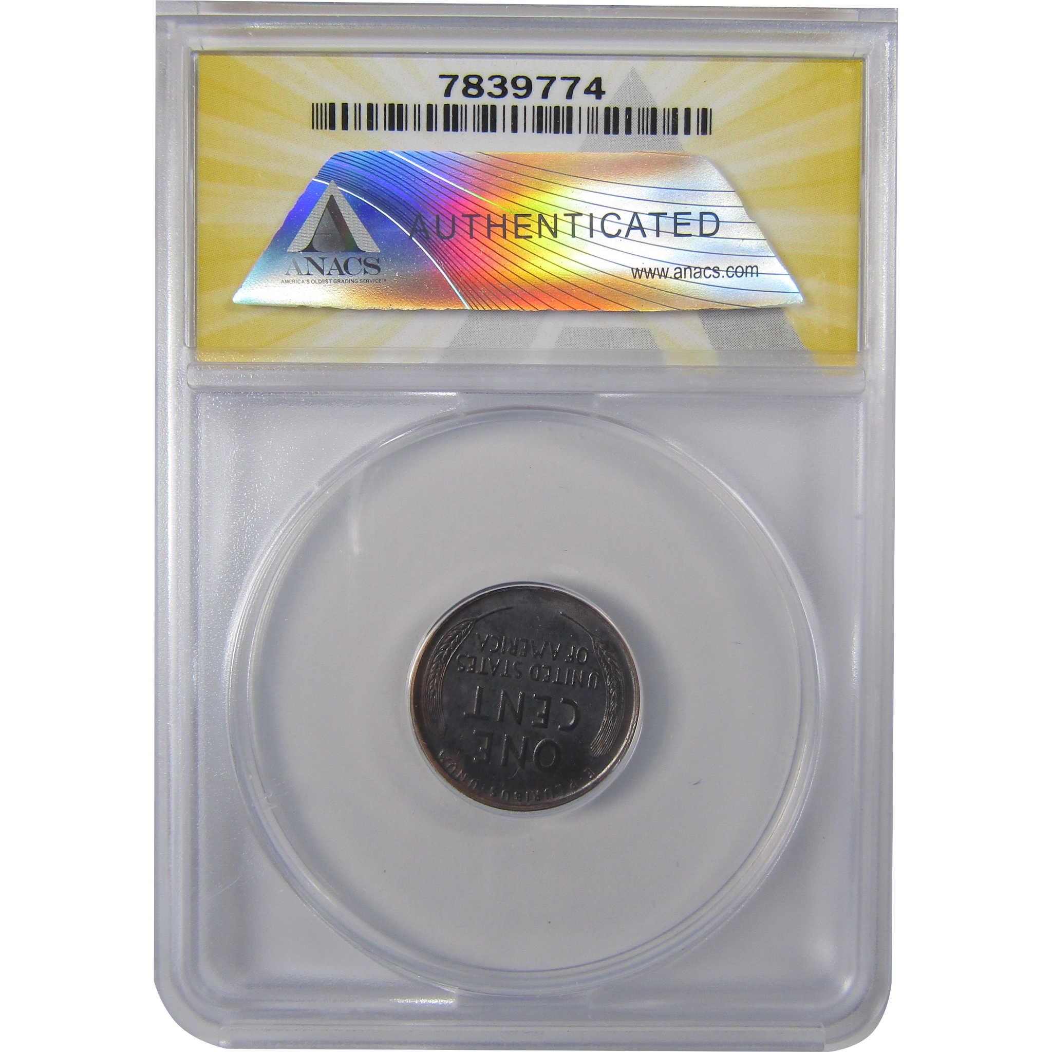 1919 S Lincoln Wheat Cent MS 61 BN ANACS Penny Uncirculated SKU:I25051