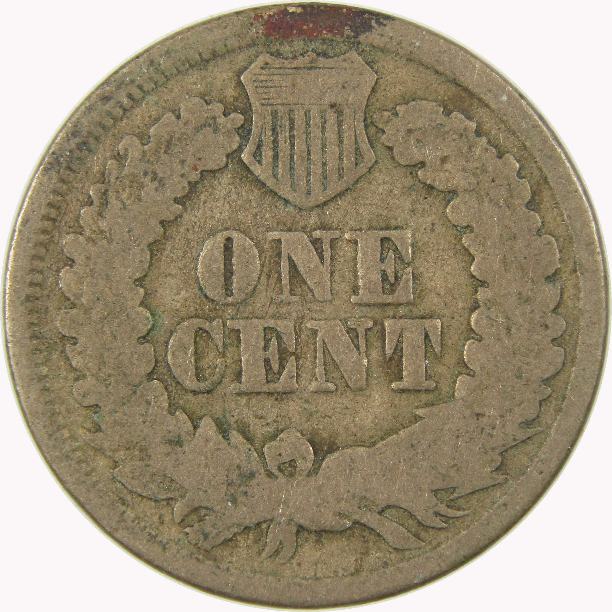 1863 Indian Head Cent G Good Penny 1c Coin SKU:CP1102