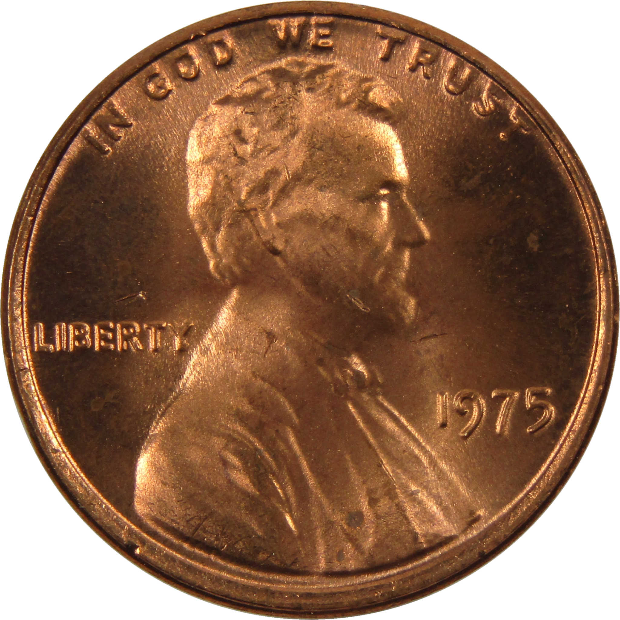 1975 Lincoln Memorial Cent BU Uncirculated Penny 1c Coin