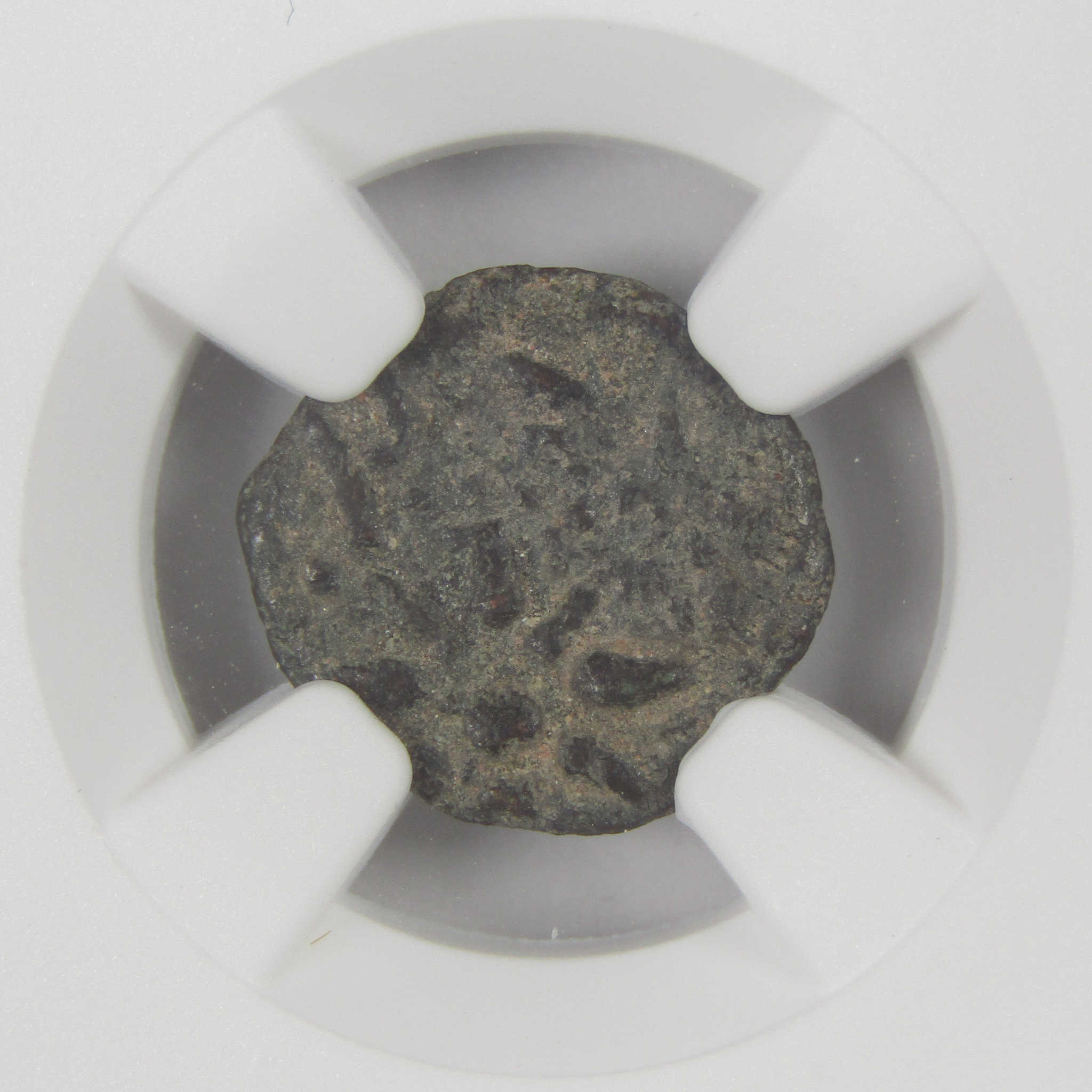 Judaea Alex Jannaeus Biblical Widow's Mite Prutah VF NGC SKU:OPC198