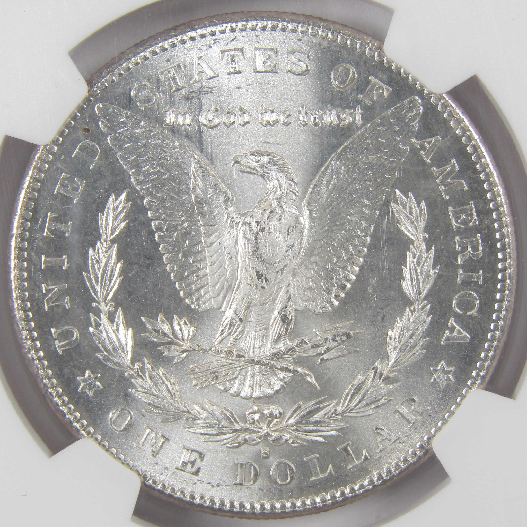 1878 S Morgan Silver Dollar MS 66 NGC Uncirculated $1 Coin Collectible - Morgan coin - Morgan silver dollar - Morgan silver dollar for sale - Profile Coins &amp; Collectibles