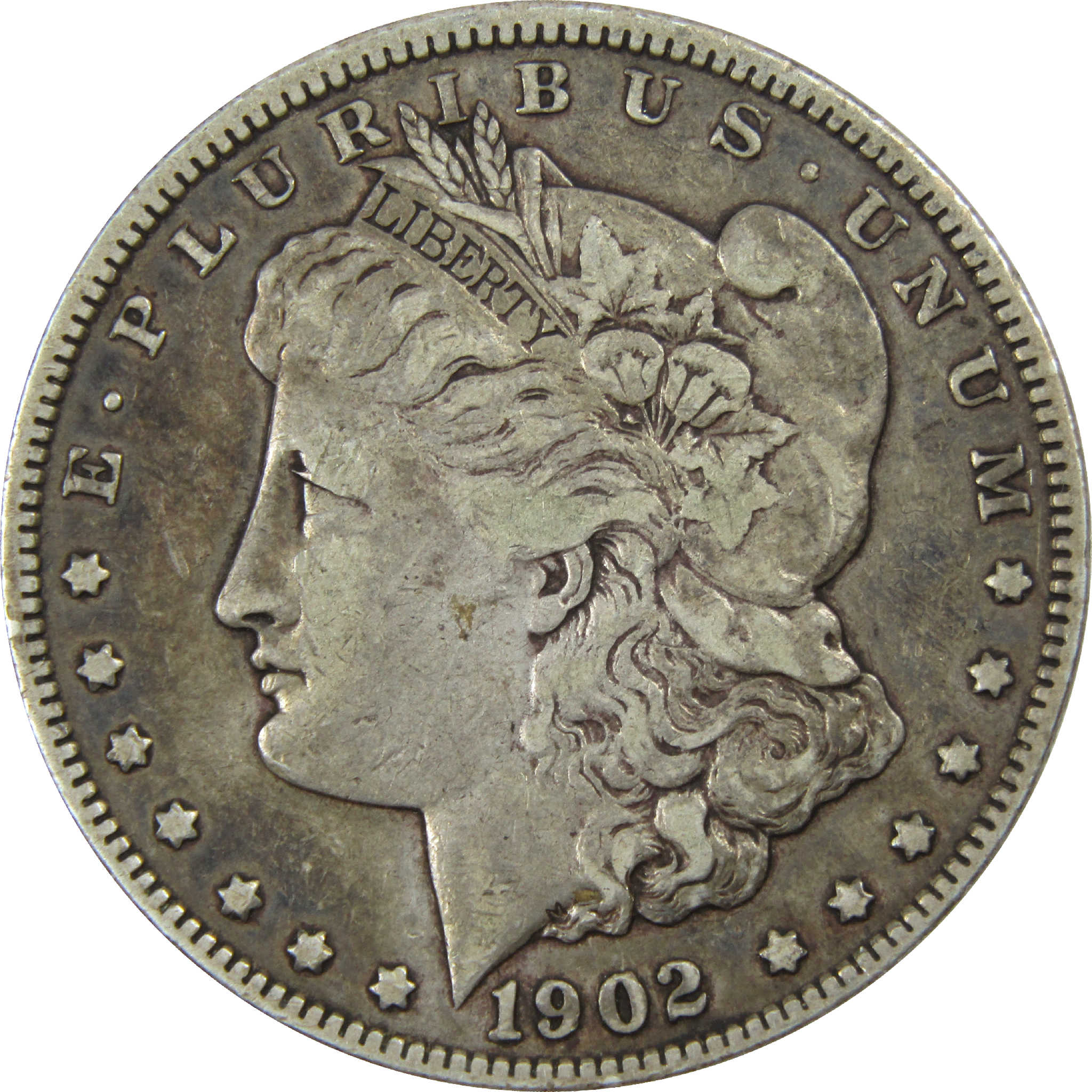 1902 Morgan Dollar VF Very Fine Silver $1 Coin SKU:I12162 - Morgan coin - Morgan silver dollar - Morgan silver dollar for sale - Profile Coins &amp; Collectibles