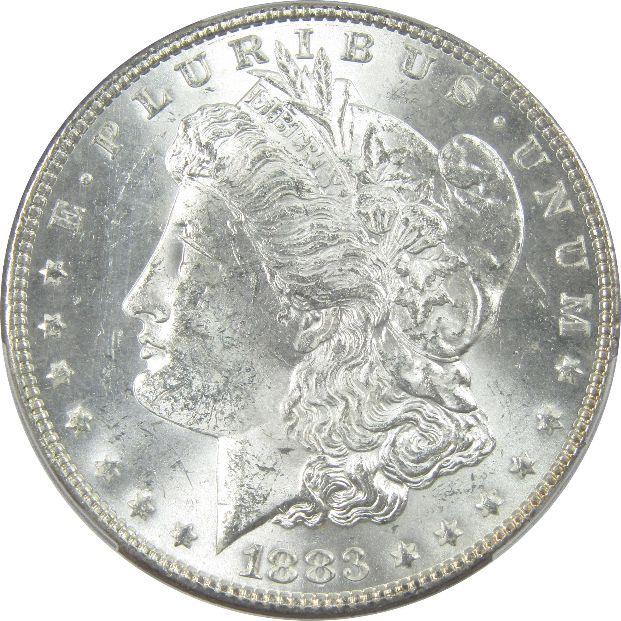 1883 Morgan Dollar MS 63 PCGS Silver $1 Uncirculated Coin SKU:I16603 - Morgan coin - Morgan silver dollar - Morgan silver dollar for sale - Profile Coins &amp; Collectibles