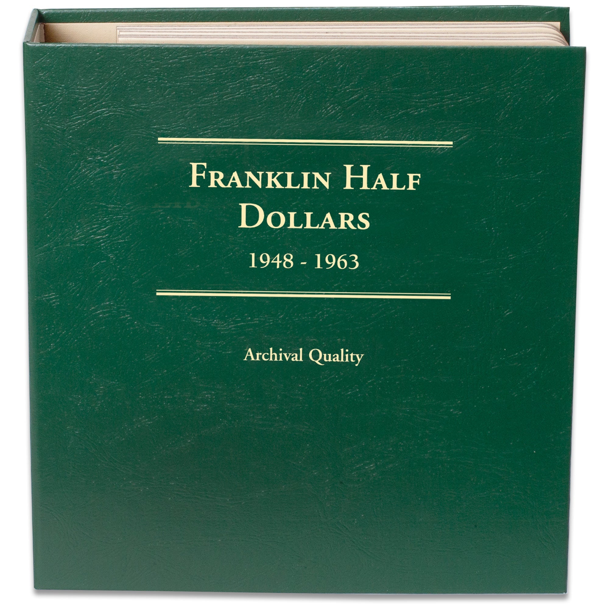 1948-1963 Franklin Half Dollar Coin Album Littleton Coin Company