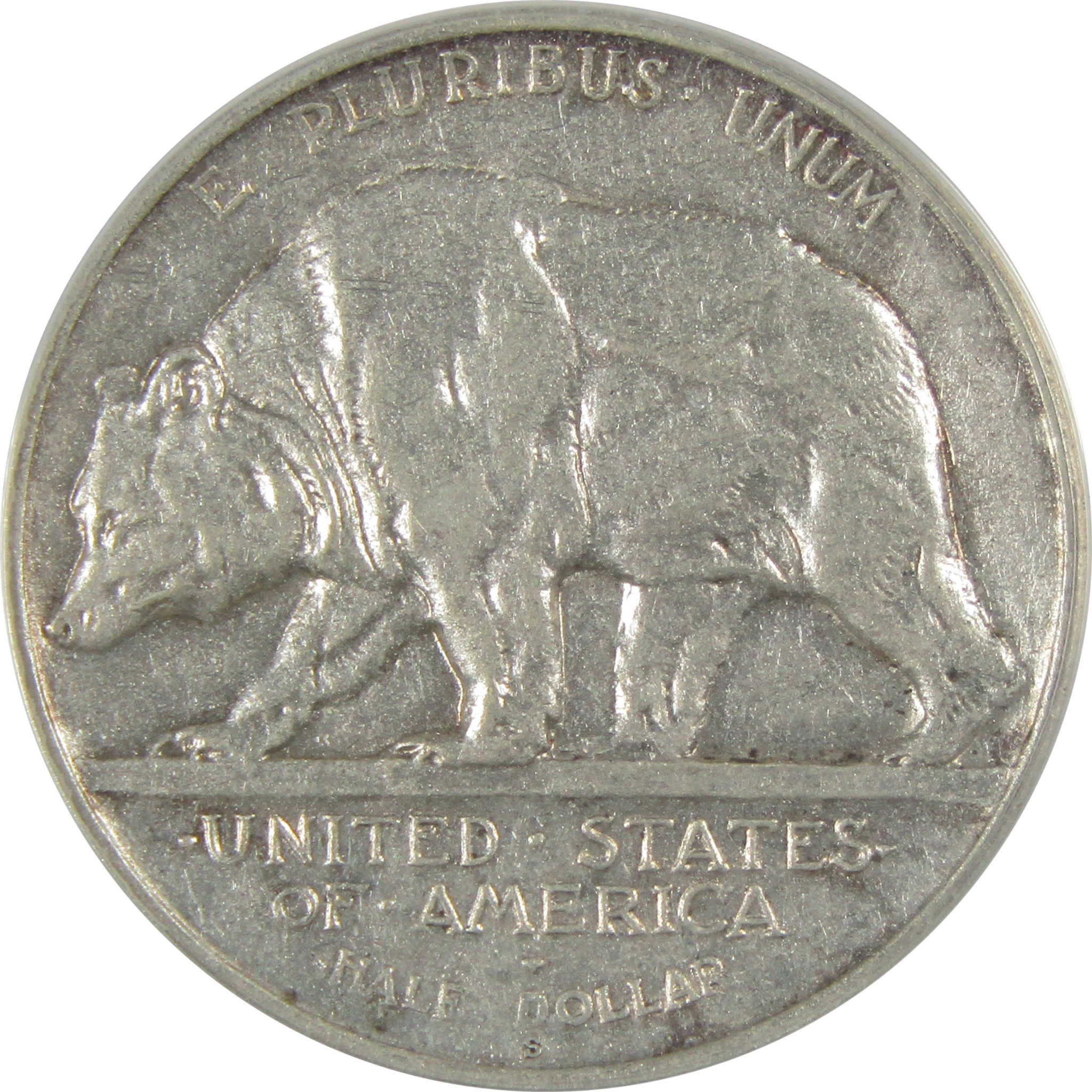 California Diamond Jubilee 50C 1925 S AU 55 Details ANACS SKU:CP152