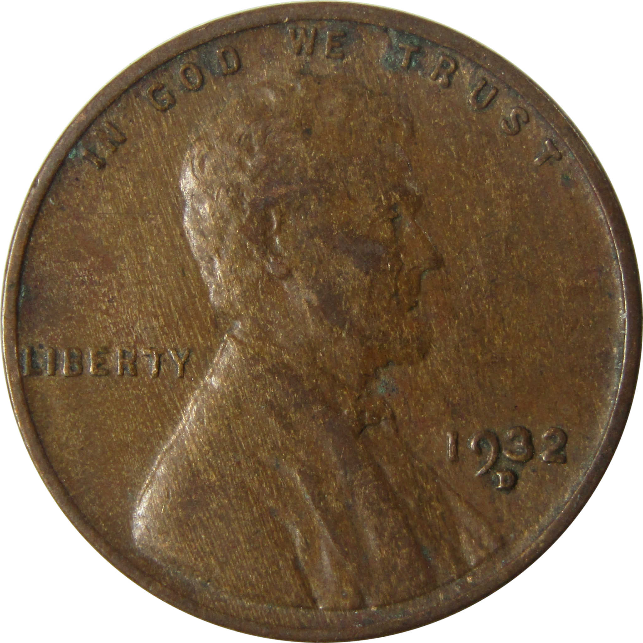 1932 D Lincoln Wheat Cent XF EF Extremely Fine Penny SKU:I26721