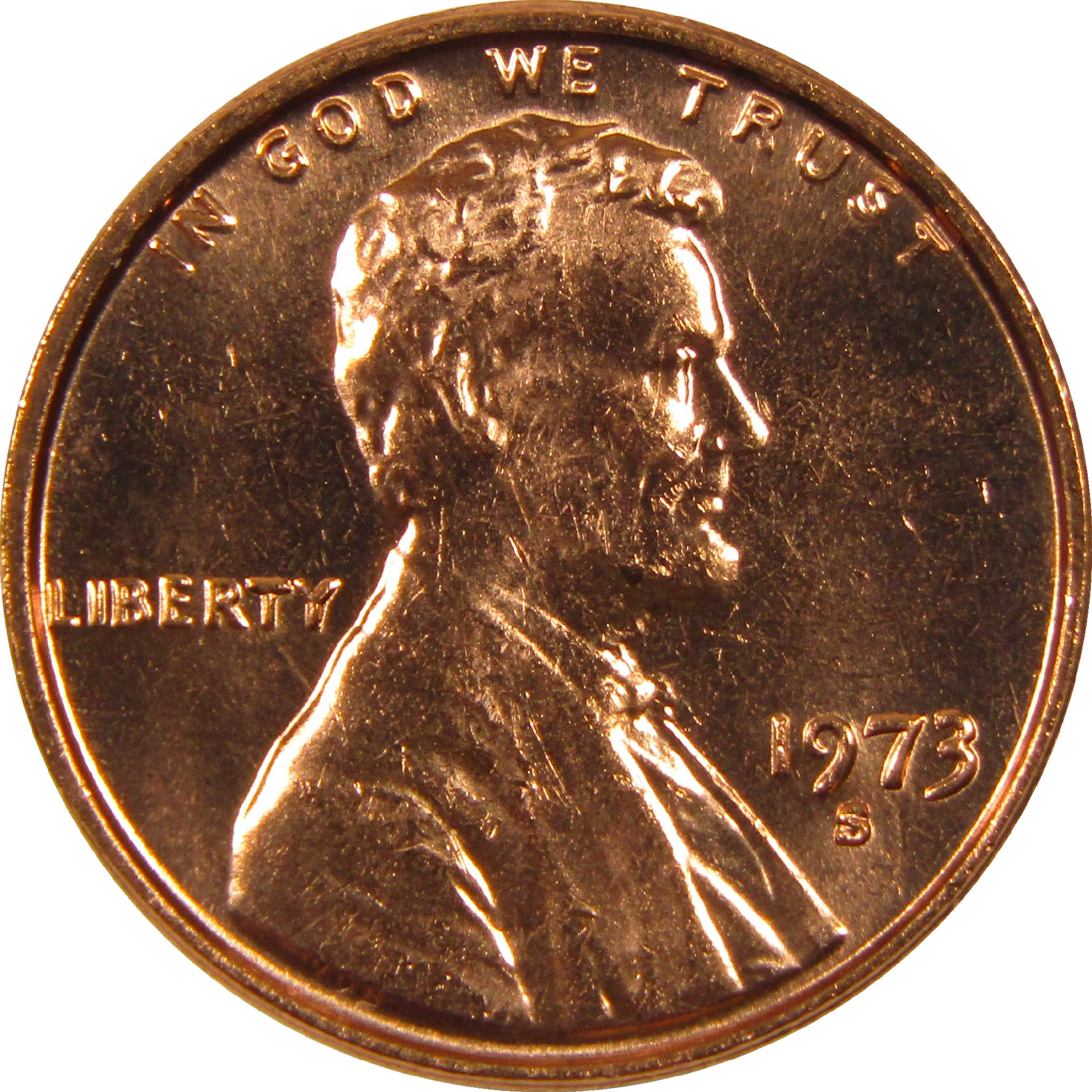 1973 S Lincoln Memorial Cent BU Uncirculated Penny 1c Coin