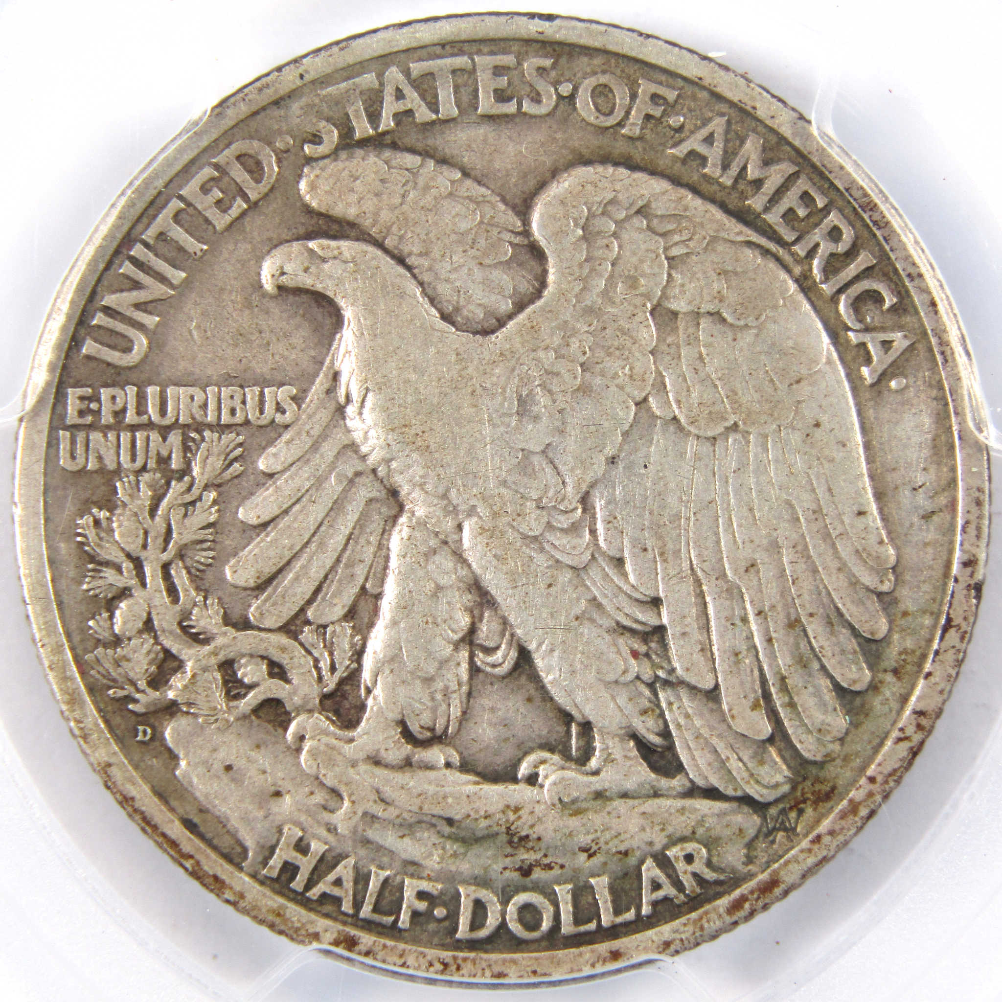 1919 D Liberty Walking Half Dollar VF 25 PCGS Silver 50c SKU:I9528