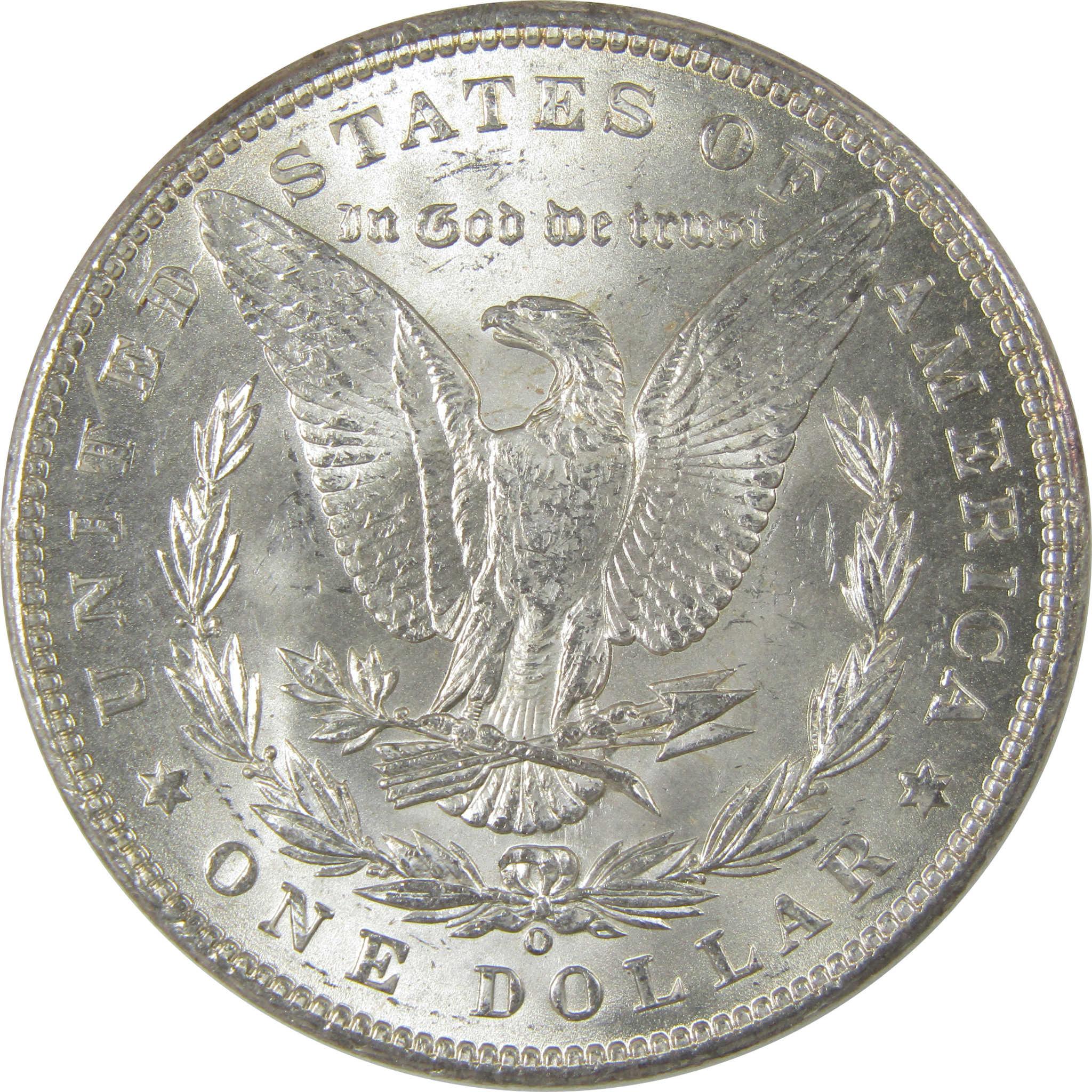 1898 O Morgan Silver Dollar Borderline Uncirculated $1 Coin SKU:I24027 - Morgan coin - Morgan silver dollar - Morgan silver dollar for sale - Profile Coins &amp; Collectibles
