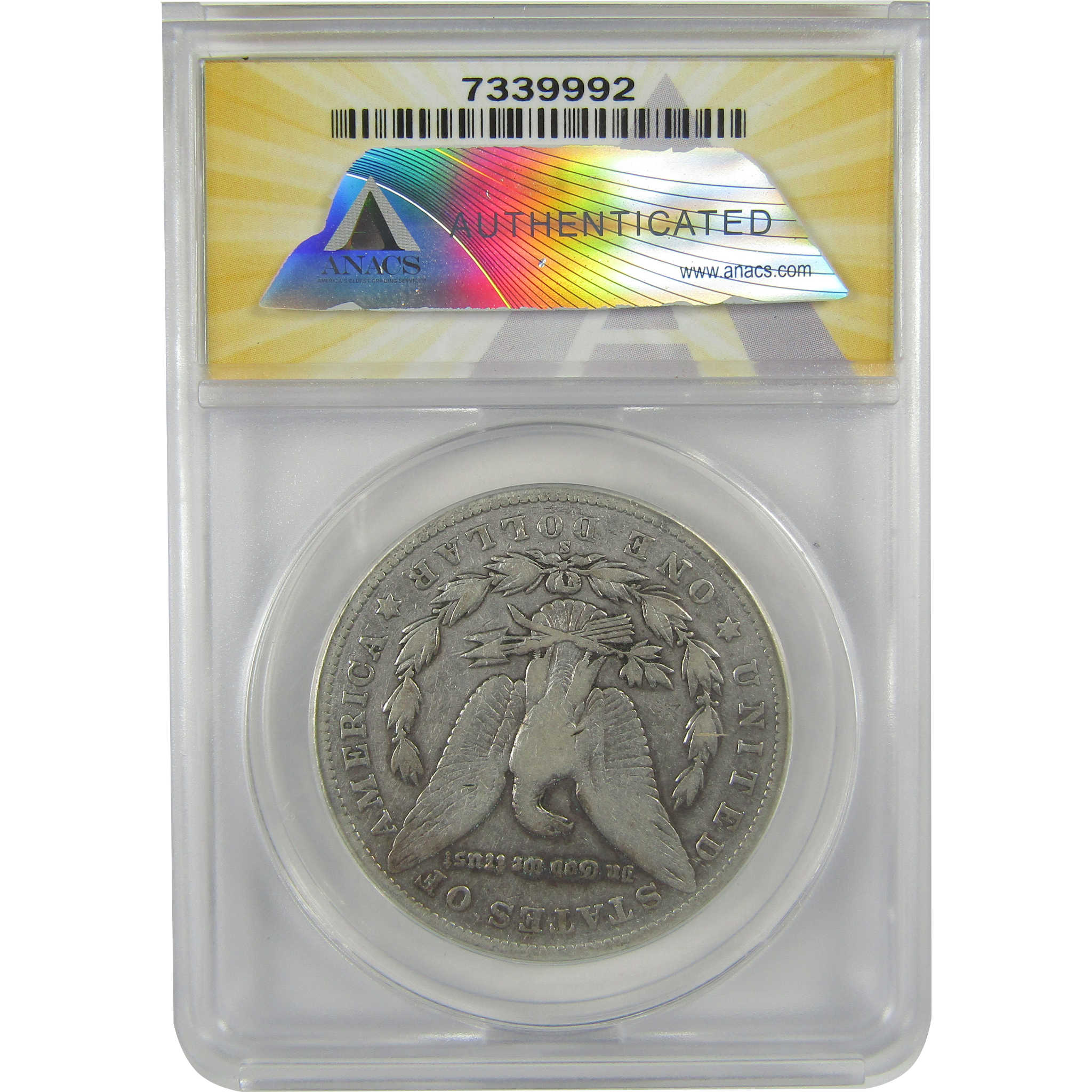 1902 S Morgan Dollar VG 10 Details ANACS Silver $1 Coin SKU:I21668 - Morgan coin - Morgan silver dollar - Morgan silver dollar for sale - Profile Coins &amp; Collectibles