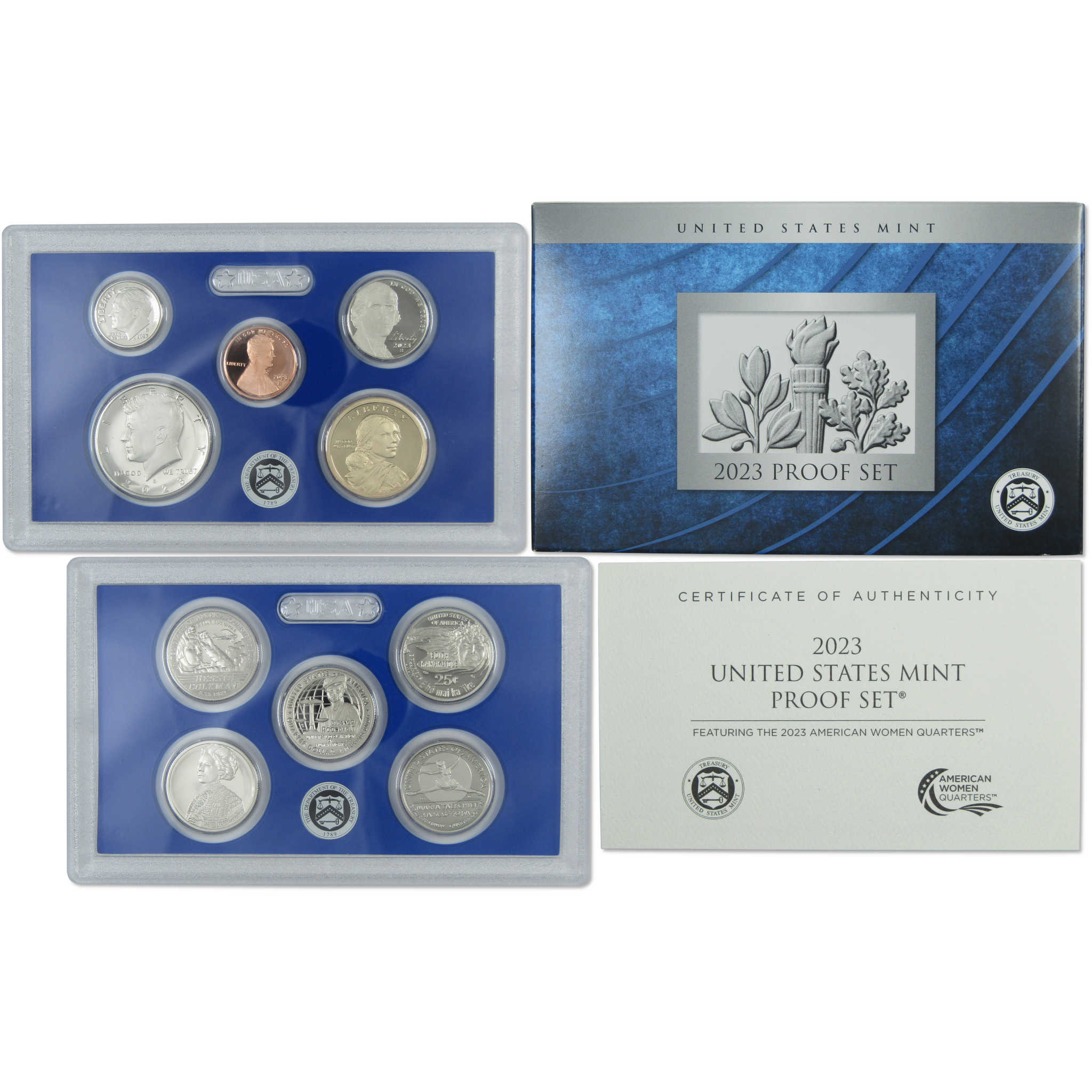 2023 Clad Proof Set U.S. Mint Original Government Packaging OGP COA