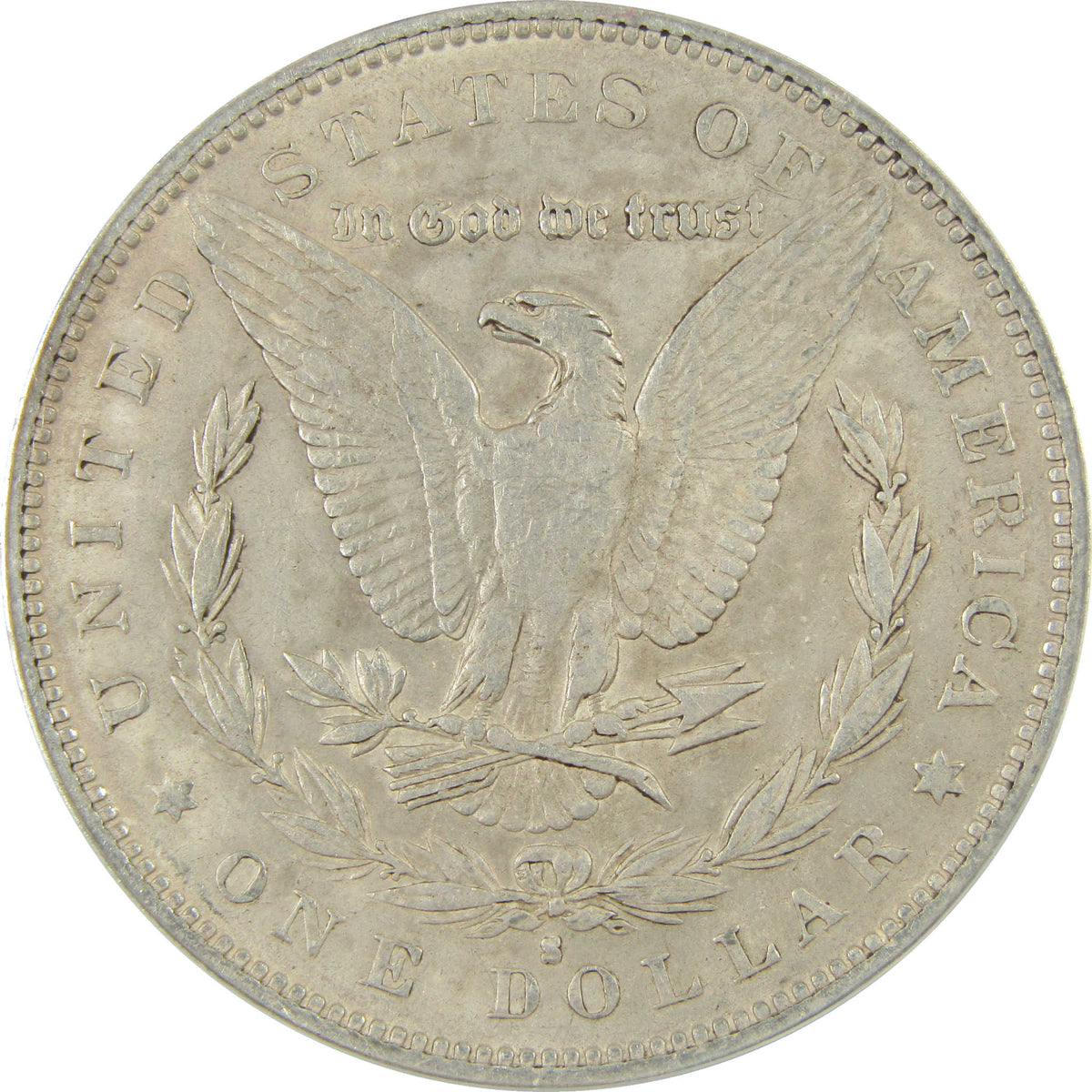1884 S Morgan Silver Dollar VF 35 Details ANACS $1 Coin SKU:I28570