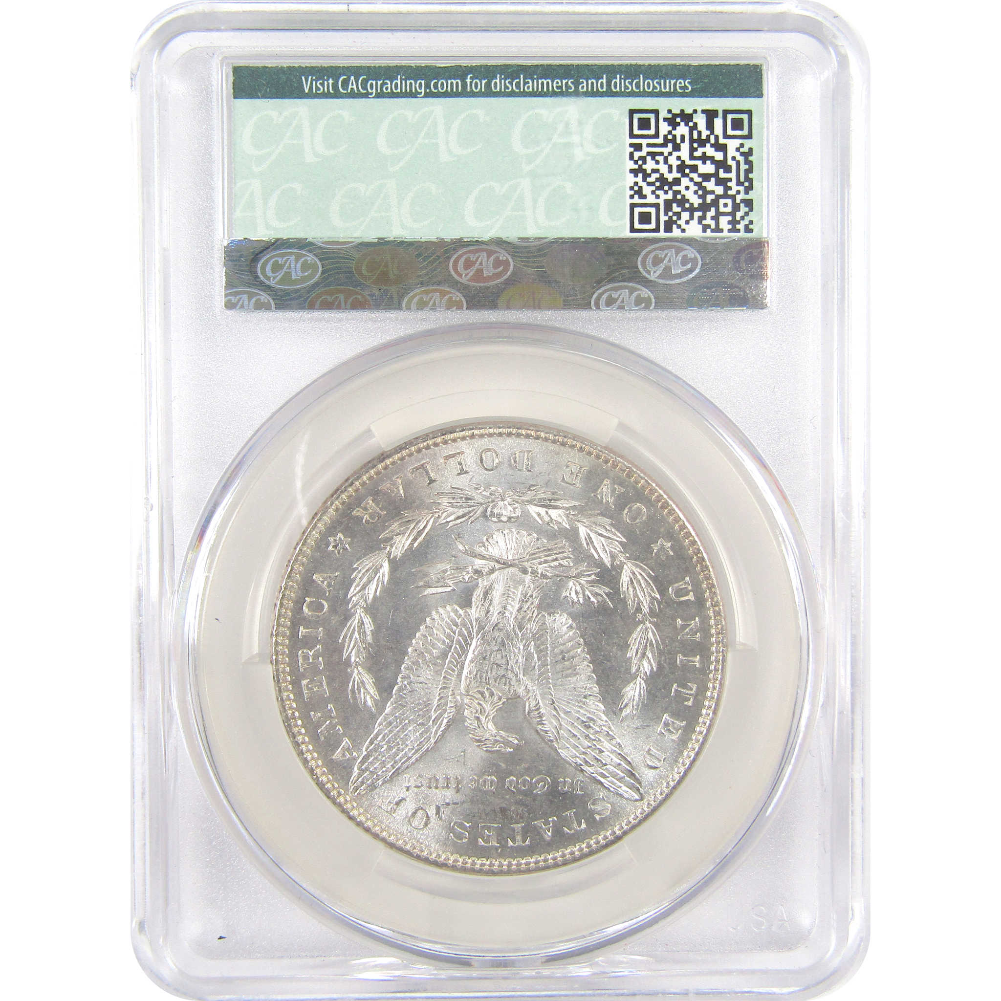 1887 Morgan Dollar MS 63 PL CAC Silver Proof-Like $1 Coin SKU:I17405 - Morgan coin - Morgan silver dollar - Morgan silver dollar for sale - Profile Coins &amp; Collectibles