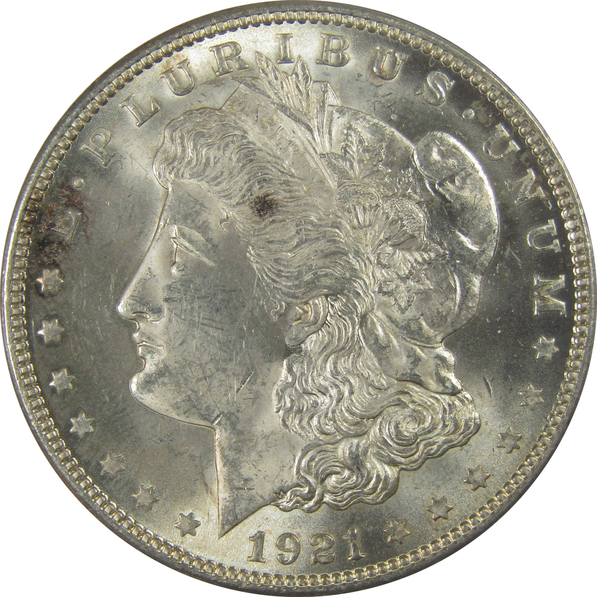 1921 Morgan Dollar Uncirculated Silver $1 Coin SKU:CPC1121 - Morgan coin - Morgan silver dollar - Morgan silver dollar for sale - Profile Coins &amp; Collectibles