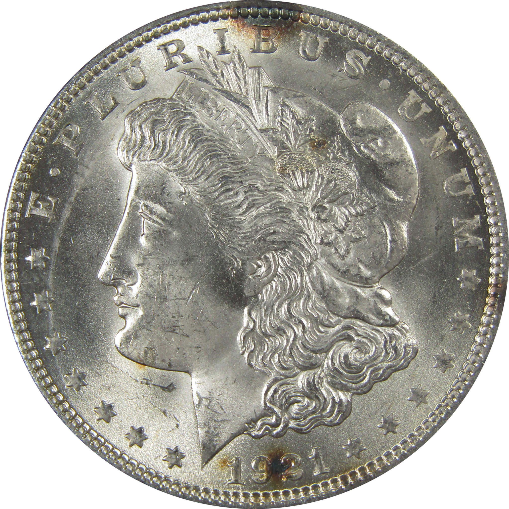 1921 Morgan Dollar Uncirculated Silver $1 Coin SKU:CPC1122 - Morgan coin - Morgan silver dollar - Morgan silver dollar for sale - Profile Coins &amp; Collectibles