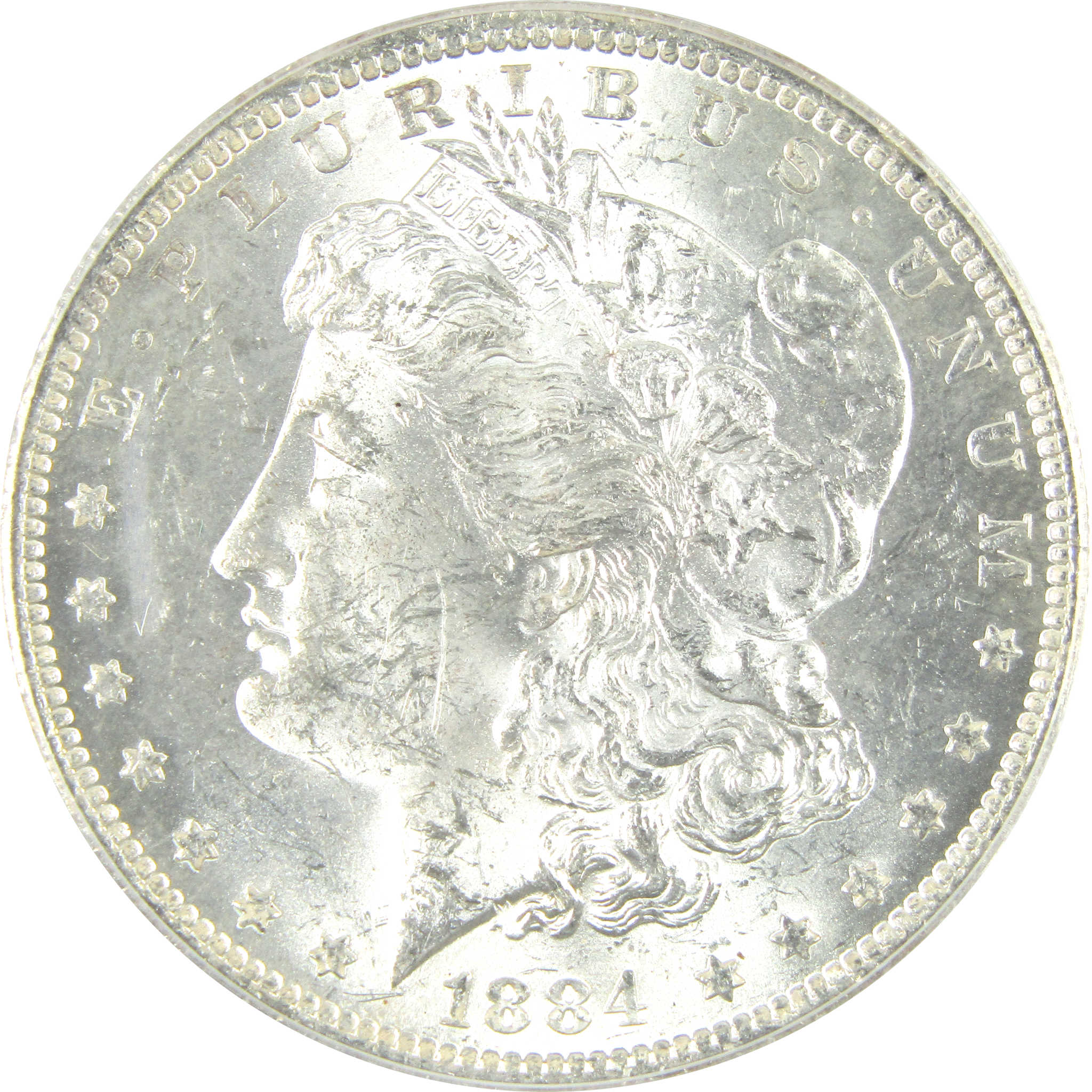 1884 O Morgan Dollar MS 62 ANACS Silver $1 Uncirculated SKU:I15047 - Morgan coin - Morgan silver dollar - Morgan silver dollar for sale - Profile Coins &amp; Collectibles