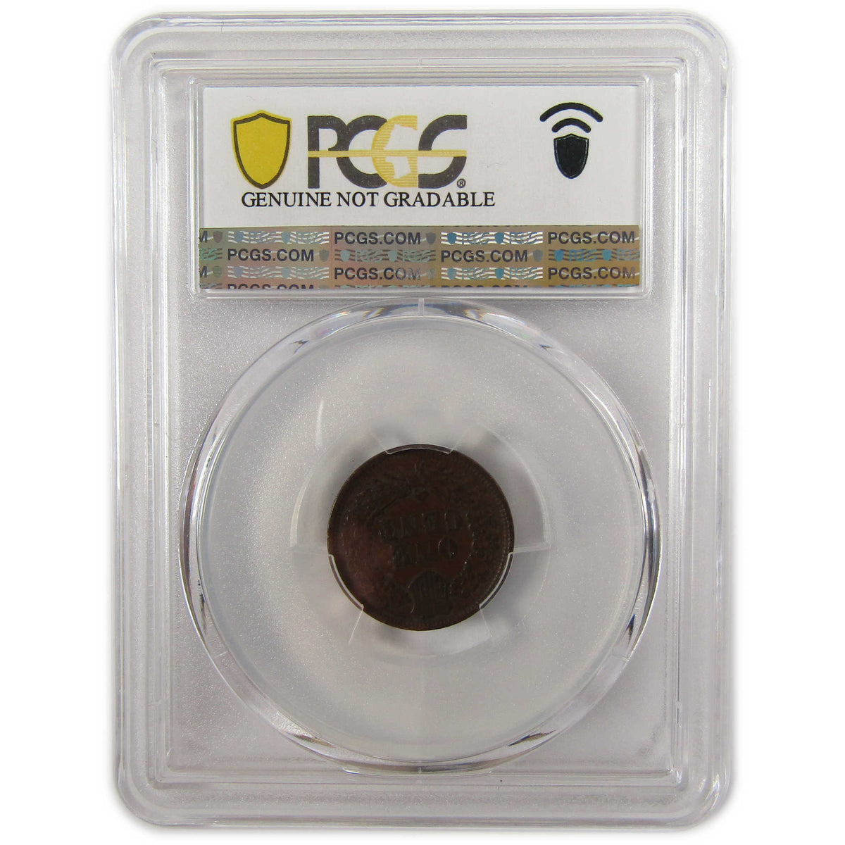 1865 Fancy 5 Indian Head Cent VF Details PCGS Penny 1c Coin SKU:I29342