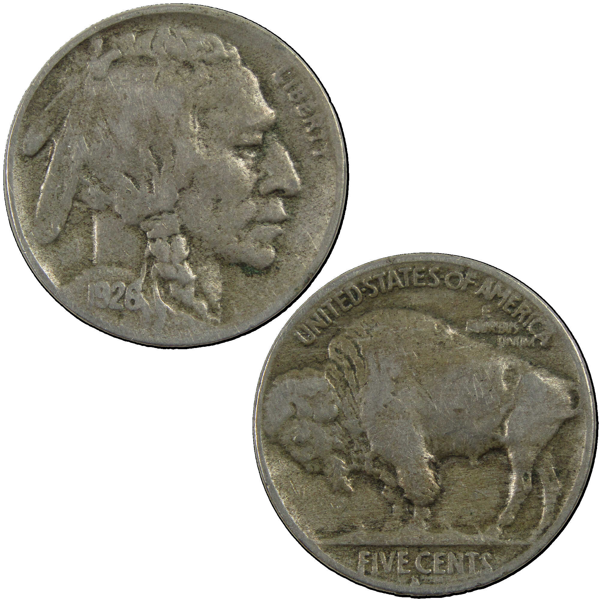 1926 S Indian Head Buffalo Nickel VF/XF Very Fine Extremely SKU:I12921