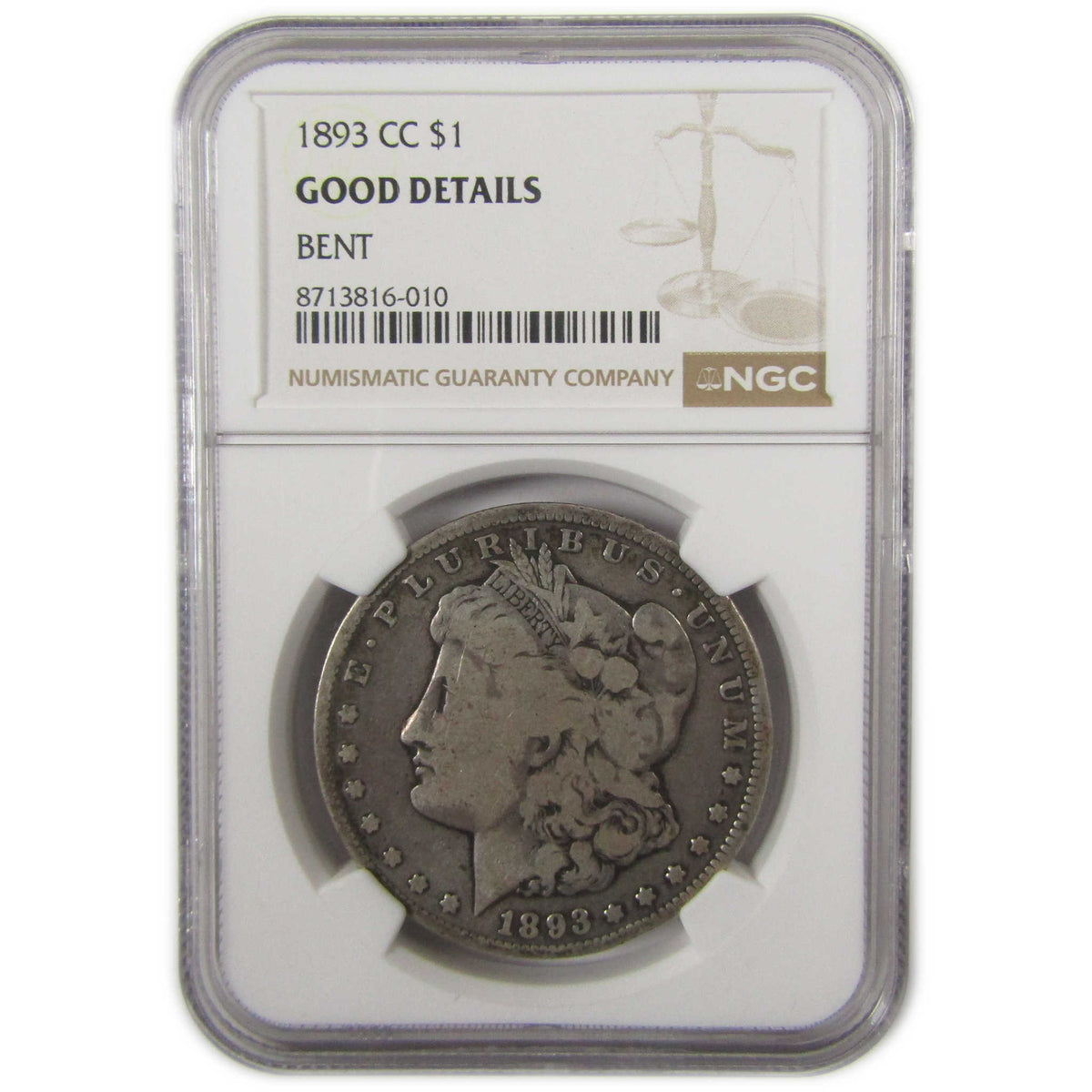 1893 CC Morgan Silver Dollar G Details NGC $1 Coin SKU:I29303 - Morgan coin - Morgan silver dollar - Morgan silver dollar for sale - Profile Coins &amp; Collectibles