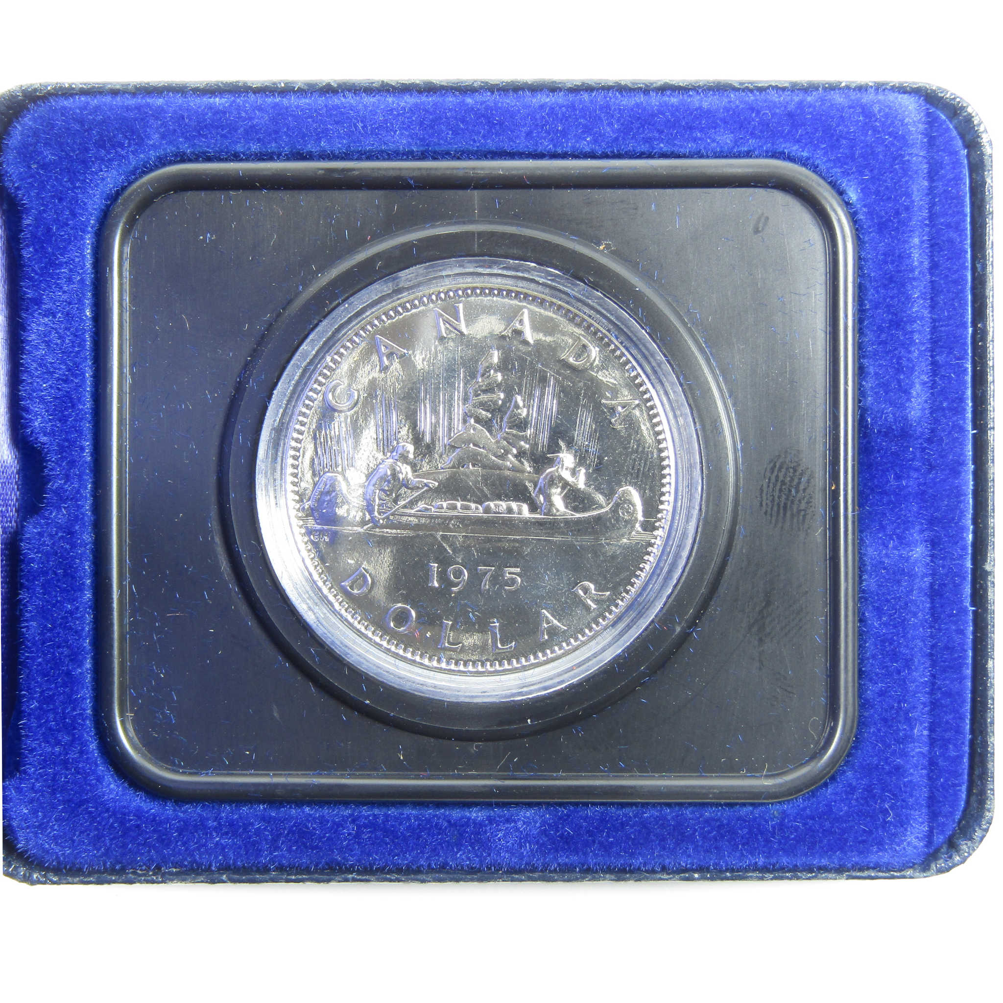 1975 Canadian Voyageur Dollar Nickel $1 Specimen Coin SKU:CPC7782