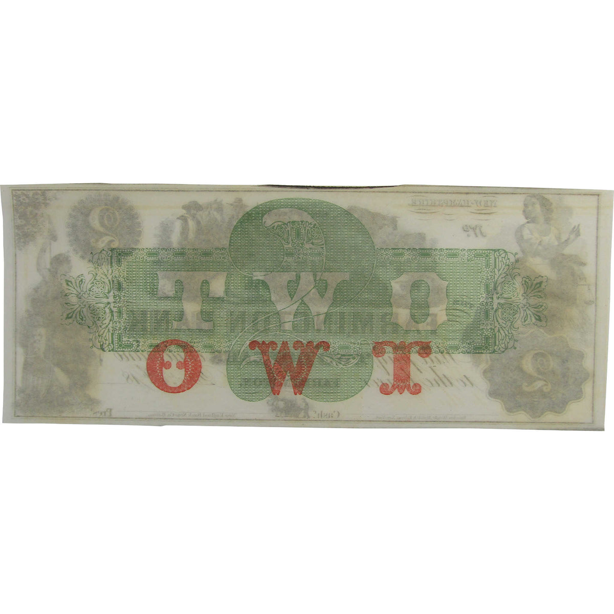 $2 Farmington Bank NH Note Obsolete Currency Collectible