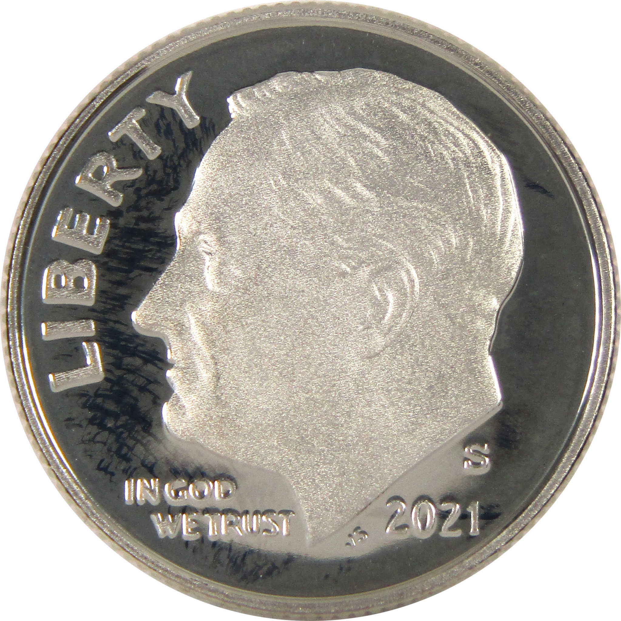 2021 S Roosevelt Dime Clad 10c Proof Coin