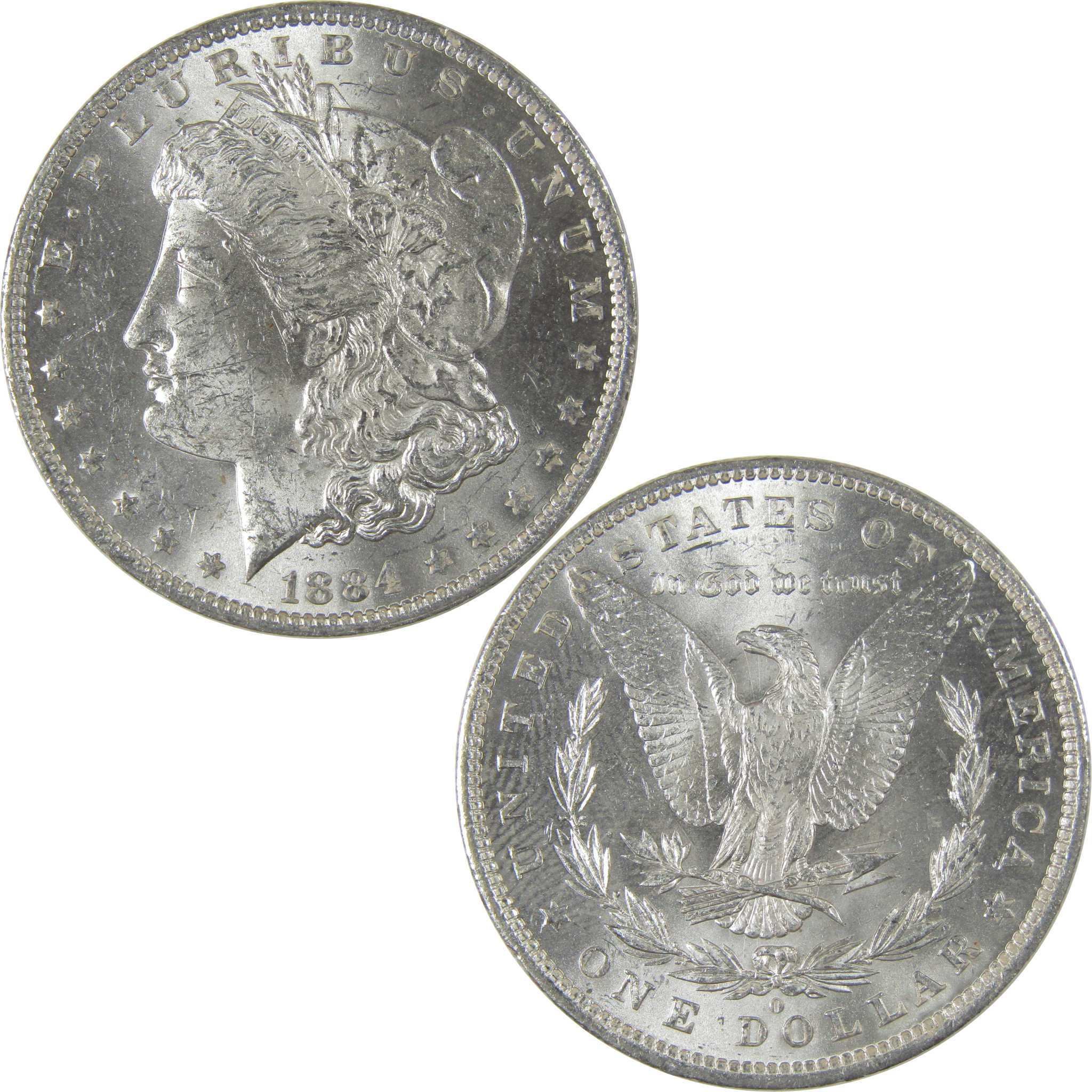 1884 O Morgan Dollar Uncirculated Silver $1 Coin SKU:I22718 - Morgan coin - Morgan silver dollar - Morgan silver dollar for sale - Profile Coins &amp; Collectibles