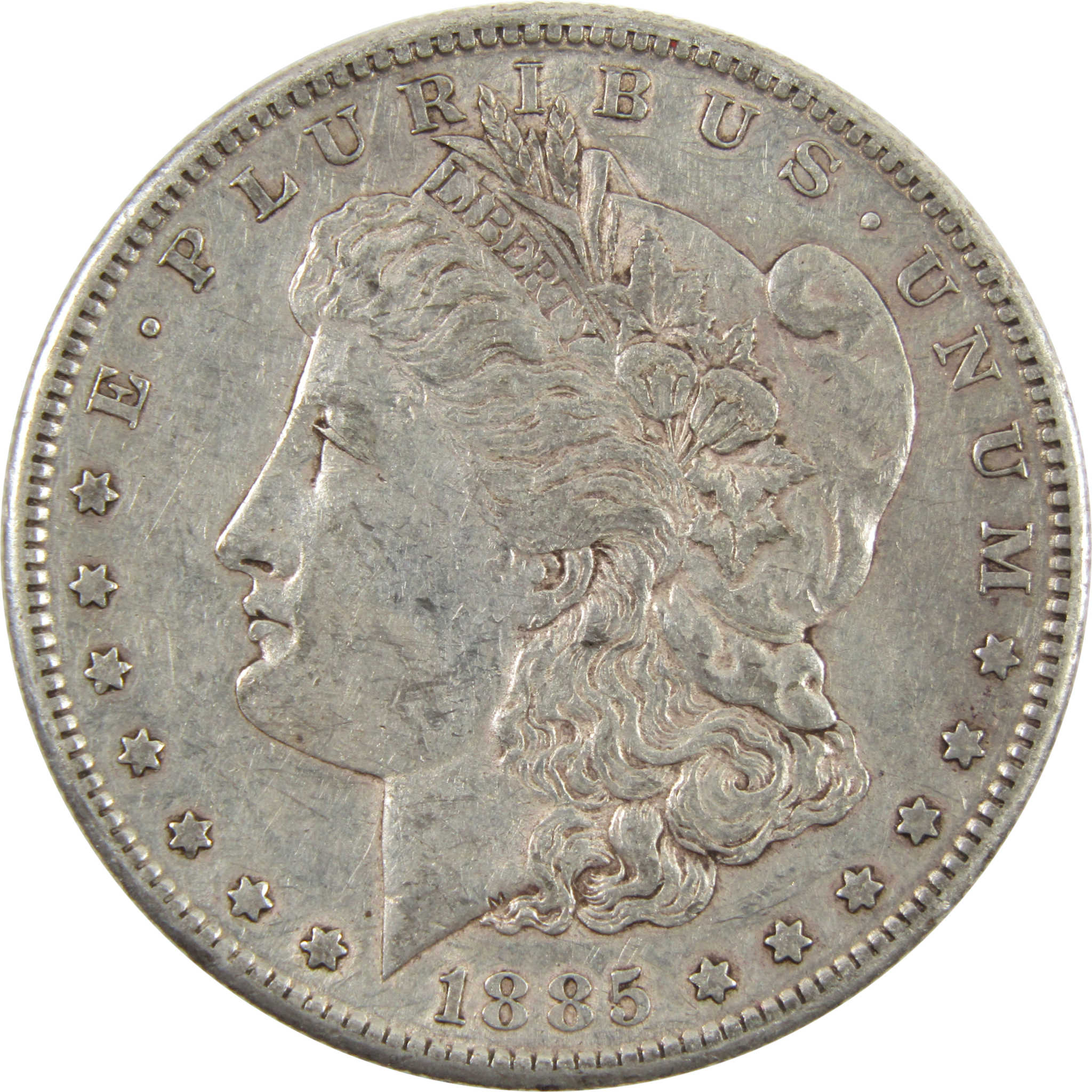 1885 S Morgan Dollar XF EF Extremely Fine 90% Silver SKU:I11208 - Morgan coin - Morgan silver dollar - Morgan silver dollar for sale - Profile Coins &amp; Collectibles