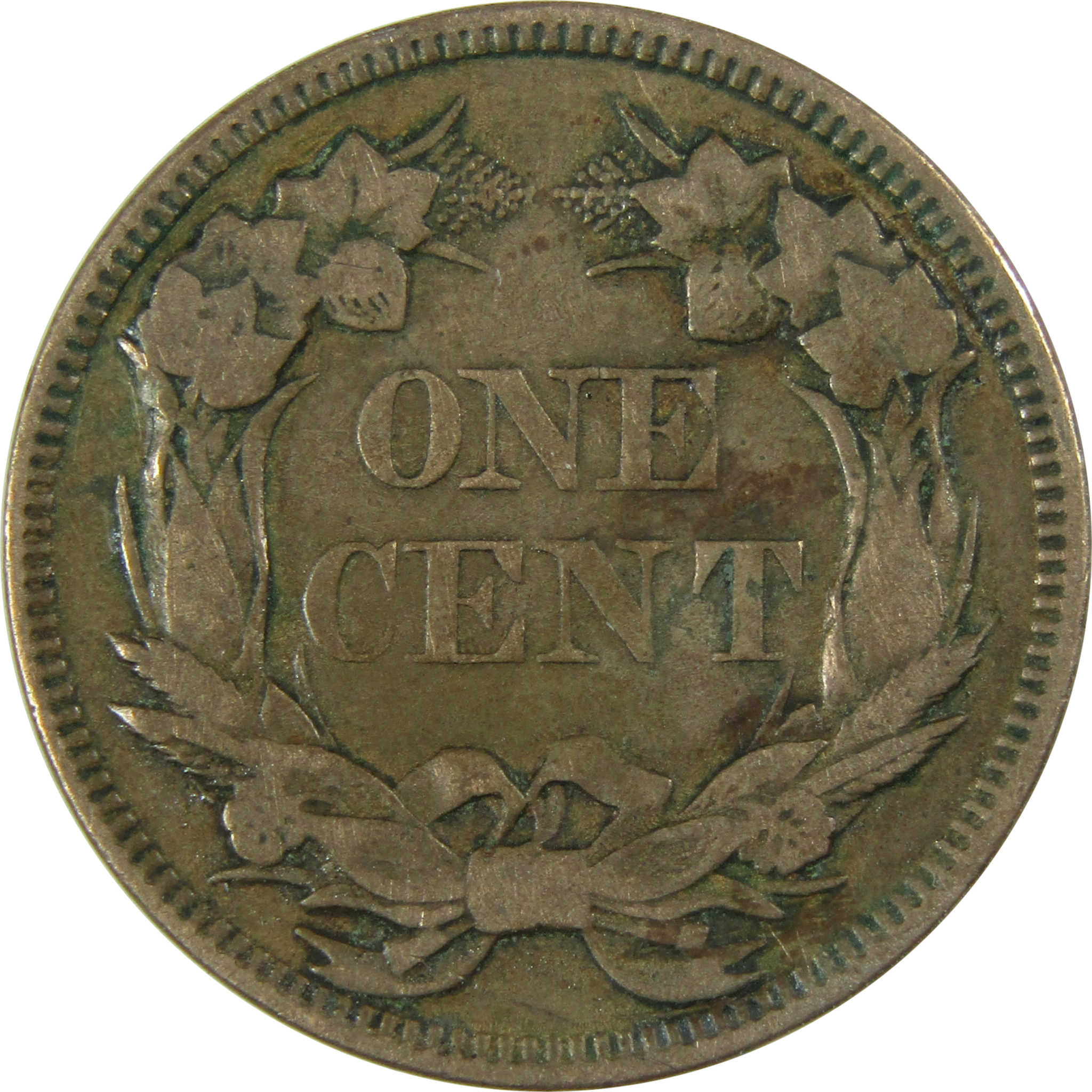 1857 Flying Eagle Cent VF Very Fine Penny 1c Coin SKU:I27249
