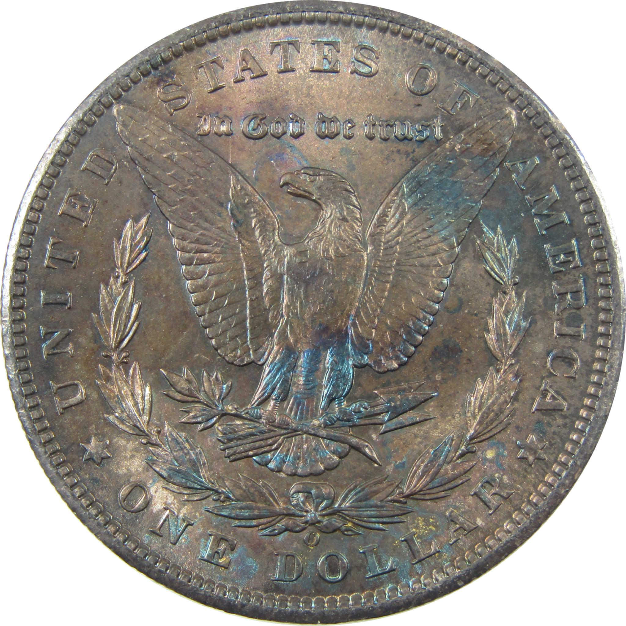1898 O Morgan Silver Dollar Uncirculated Mint State Toned SKU:CP1411