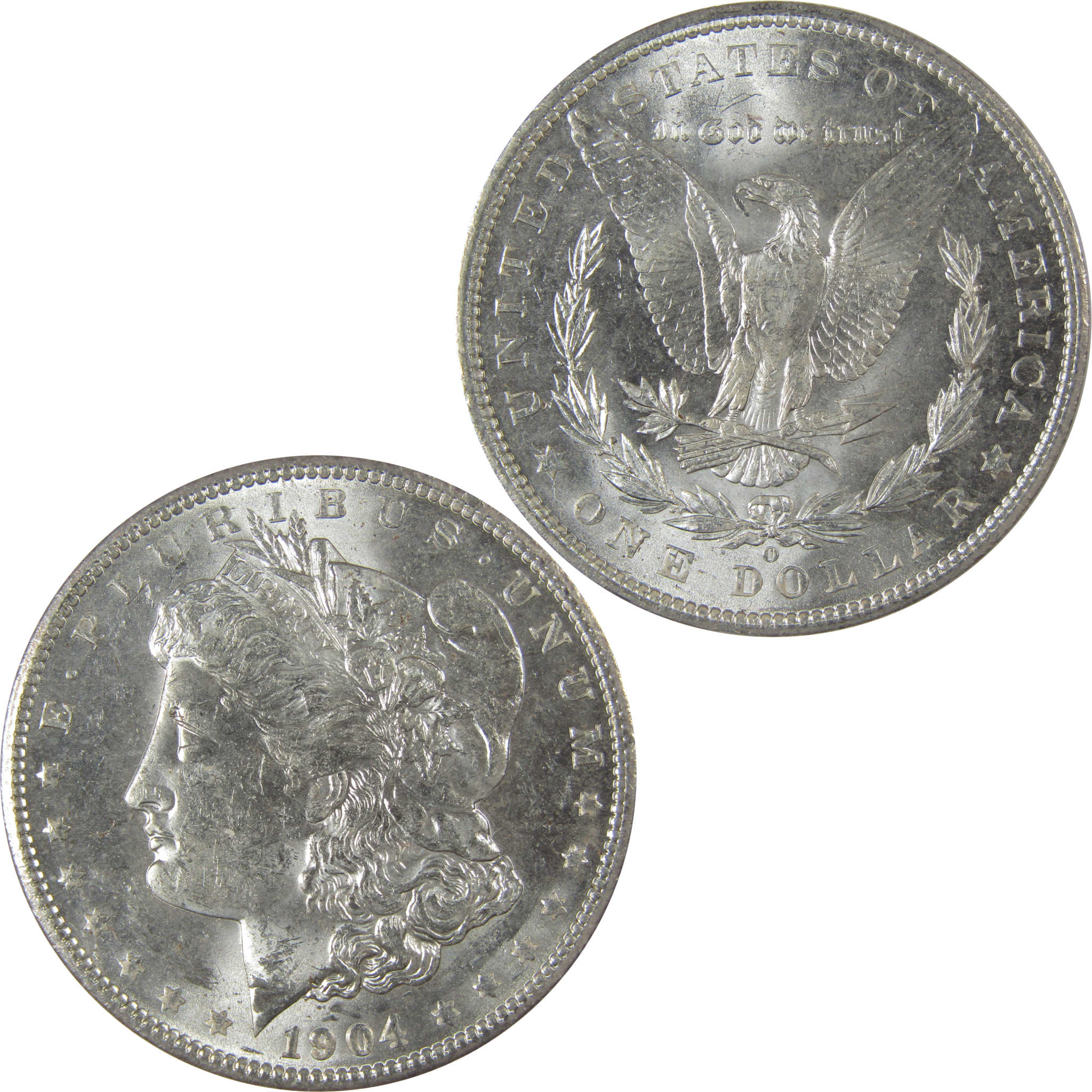 1904 O Morgan Dollar Uncirculated Silver $1 Coin SKU:I23232 - Morgan coin - Morgan silver dollar - Morgan silver dollar for sale - Profile Coins &amp; Collectibles