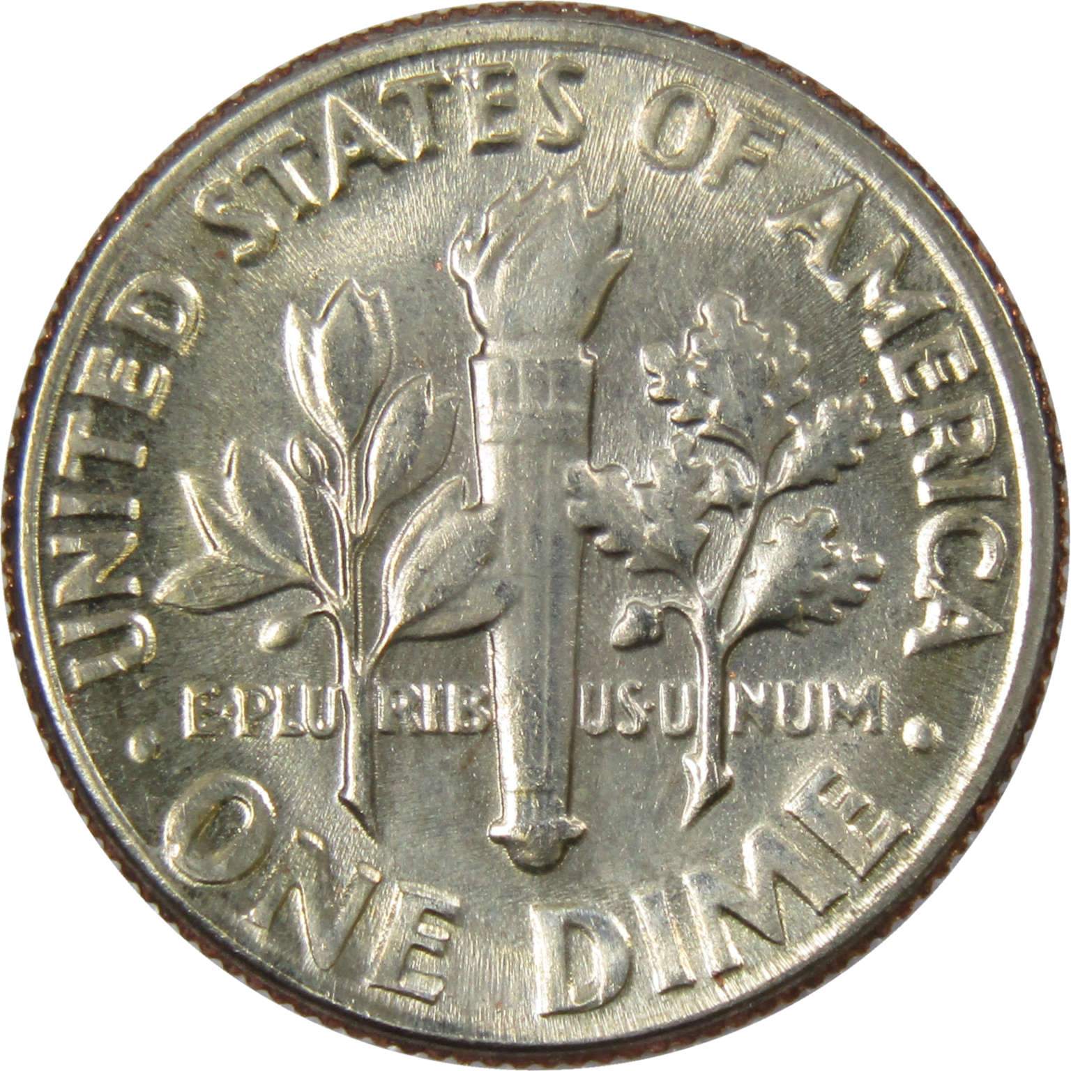 1975 D Roosevelt Dime Clad Uncirculated Mint State 10c Coin