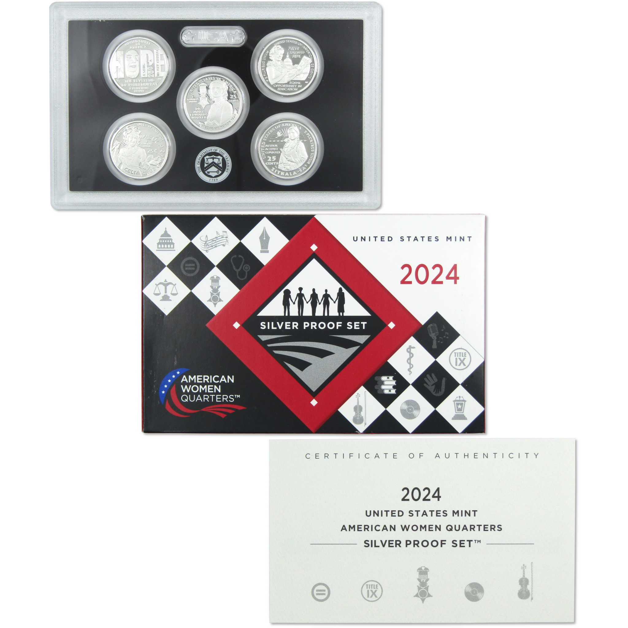 2024 American Women Quarter Silver Proof Set U.S. Mint OGP COA