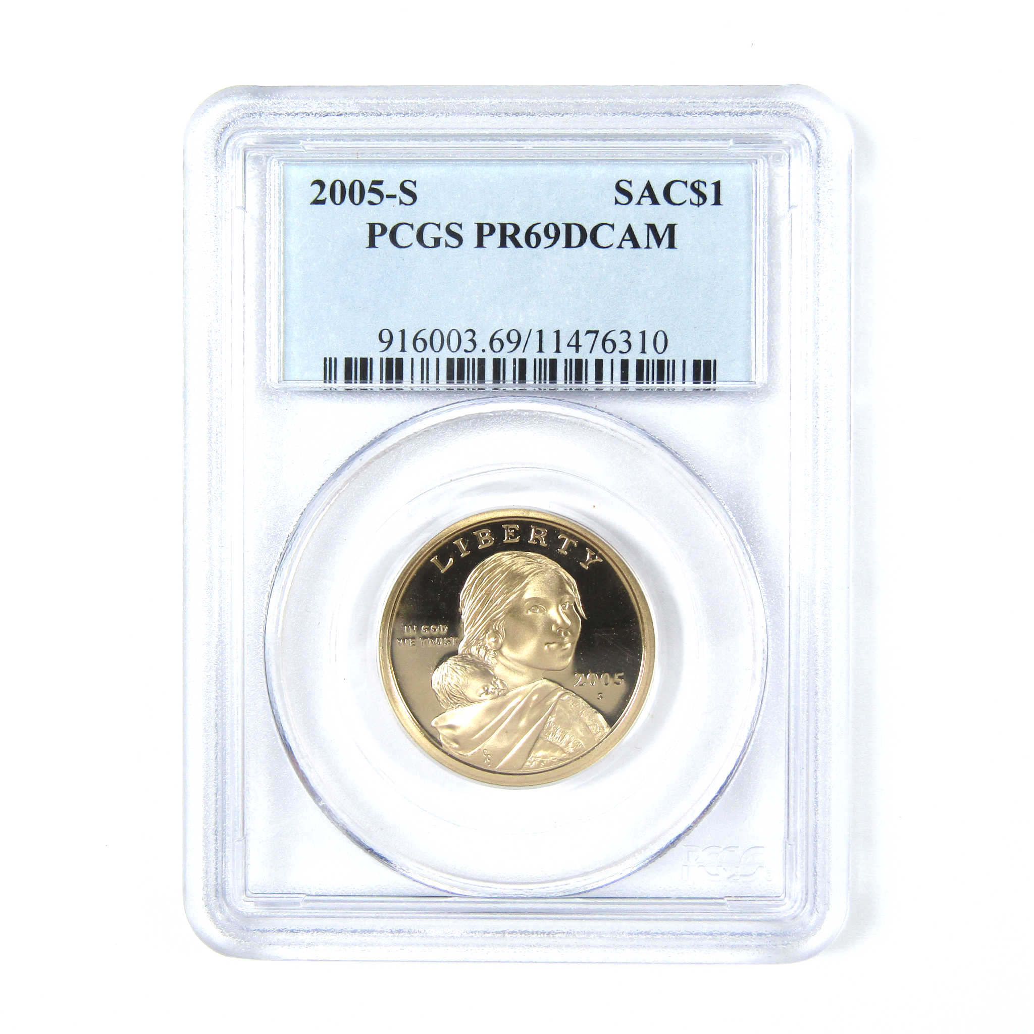 2005 S Sacagawea Native American Dollar PR 69 DCAM PCGS SKU:CPC6197