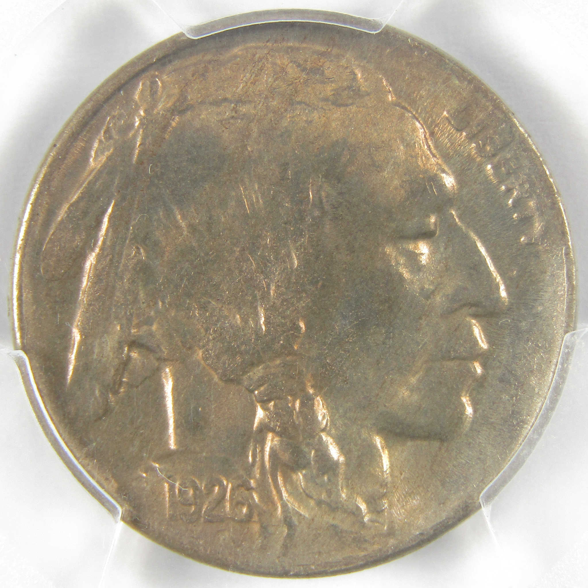 1926 D Indian Head Buffalo Nickel MS 64 PCGS Uncirculated 5c Coin