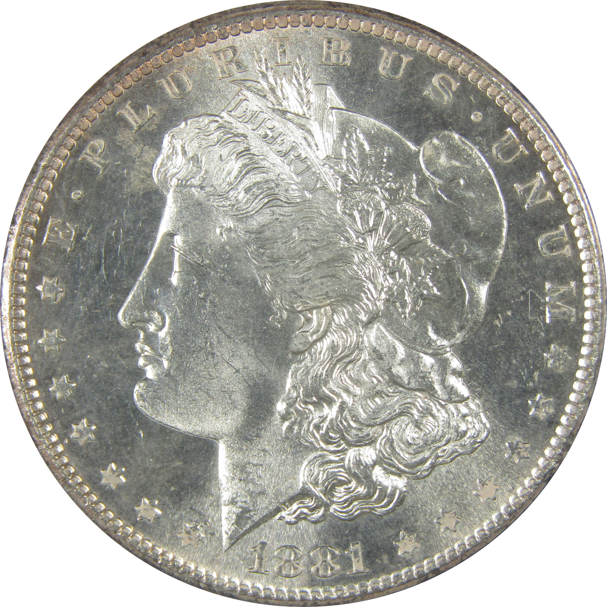 1881 S Morgan Dollar BU Choice Uncirculated Silver $1 Coin SKU:I23804 - Morgan coin - Morgan silver dollar - Morgan silver dollar for sale - Profile Coins &amp; Collectibles