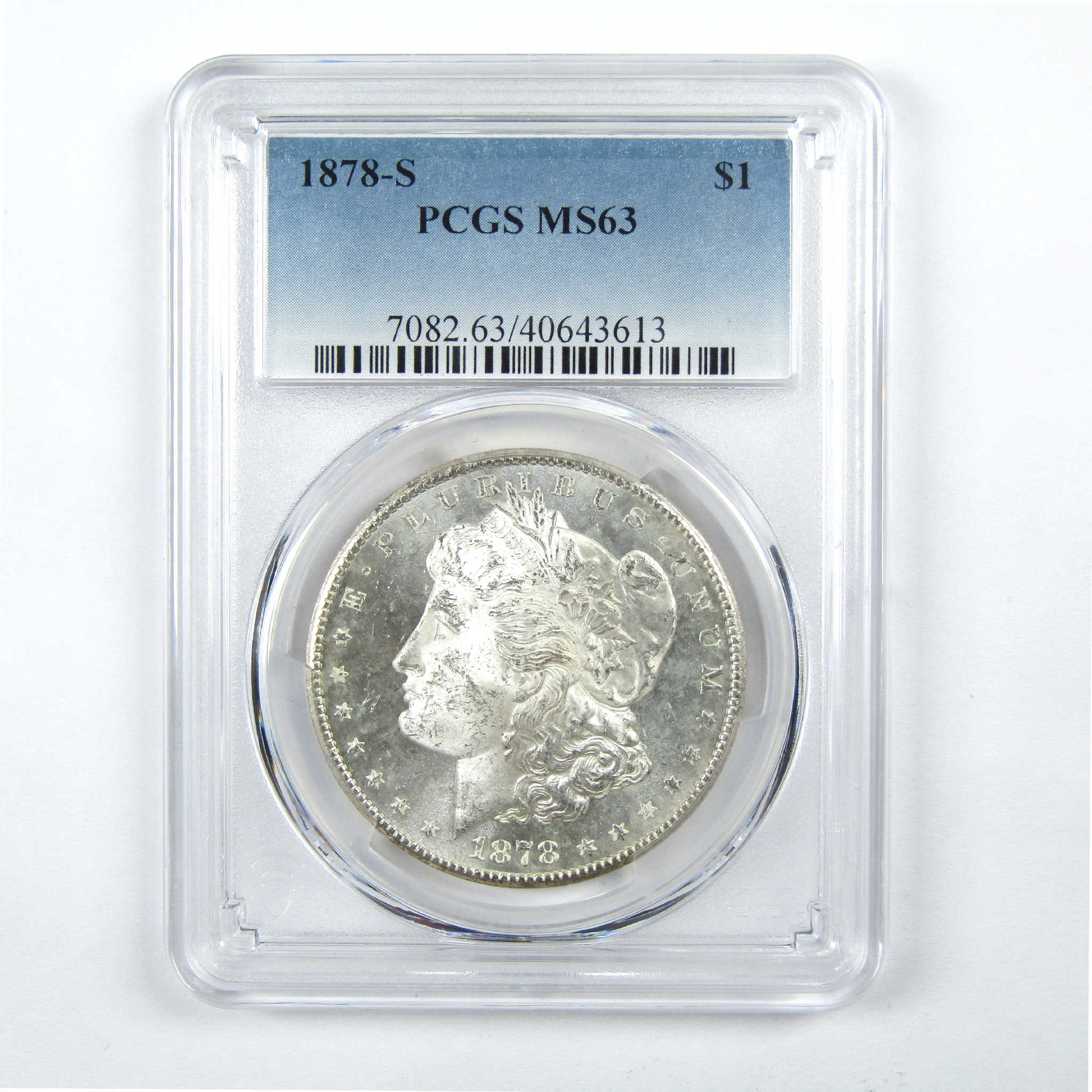 1878 S Morgan Dollar MS 63 PCGS Silver $1 Uncirculated Coin SKU:I11802 - Morgan coin - Morgan silver dollar - Morgan silver dollar for sale - Profile Coins &amp; Collectibles