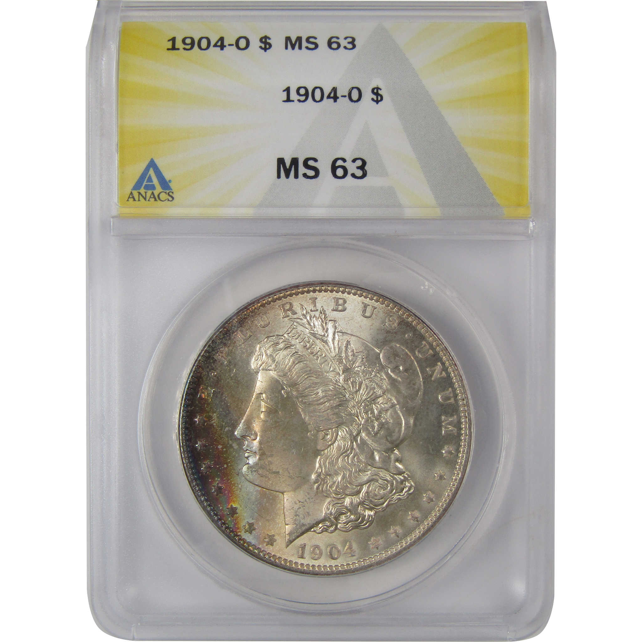 1904 O Morgan Dollar MS 63 ANACS Silver Uncirculated $1 Coin SKU:CP187 - Morgan coin - Morgan silver dollar - Morgan silver dollar for sale - Profile Coins &amp; Collectibles