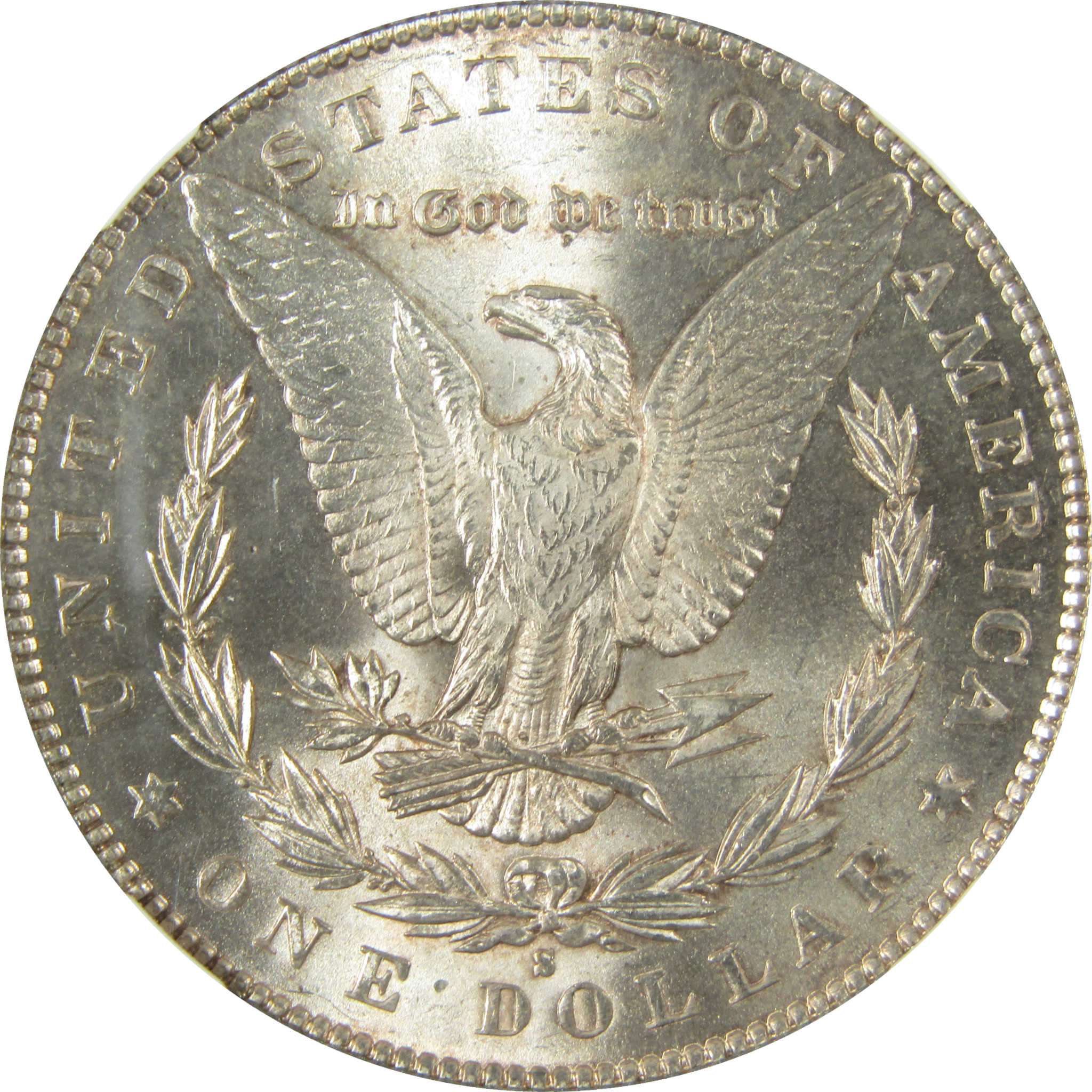 1891 S Morgan Silver Dollar MS 63 NGC Uncirculated $1 Coin SKU:I27520