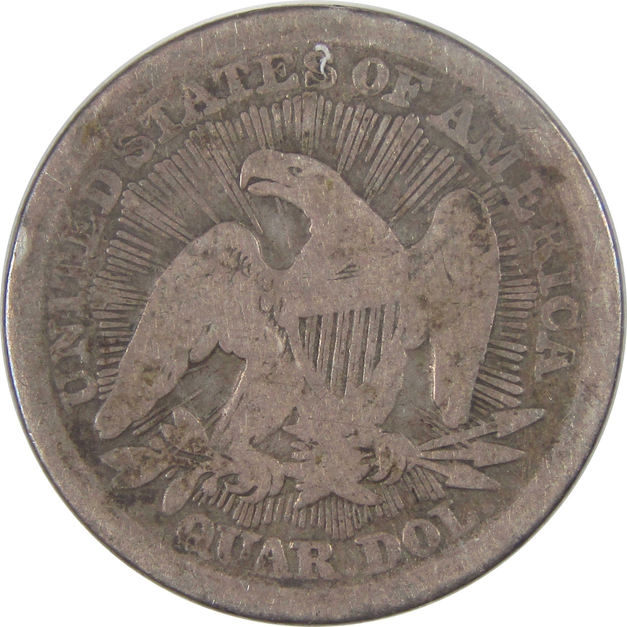 1853 Arrows Seated Liberty Quarter VG Very Good Silver 25c SKU:I17267