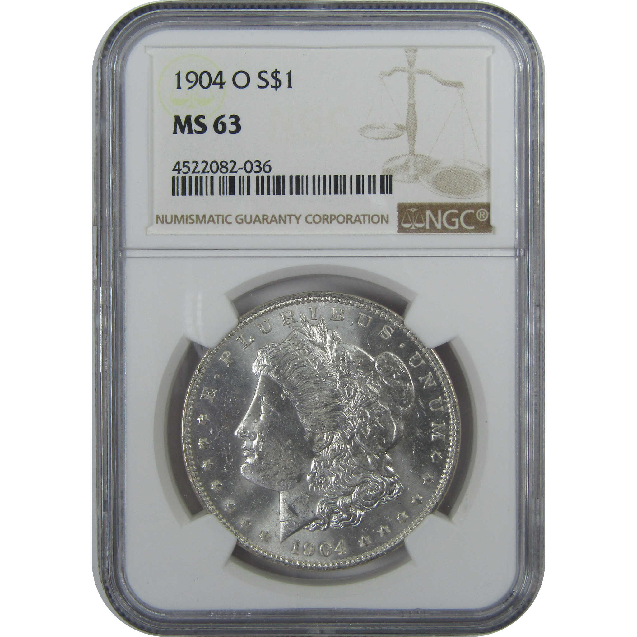 1904 O Morgan Dollar MS 63 NGC Silver $1 Uncirculated Coin SKU:I15804 - Morgan coin - Morgan silver dollar - Morgan silver dollar for sale - Profile Coins &amp; Collectibles