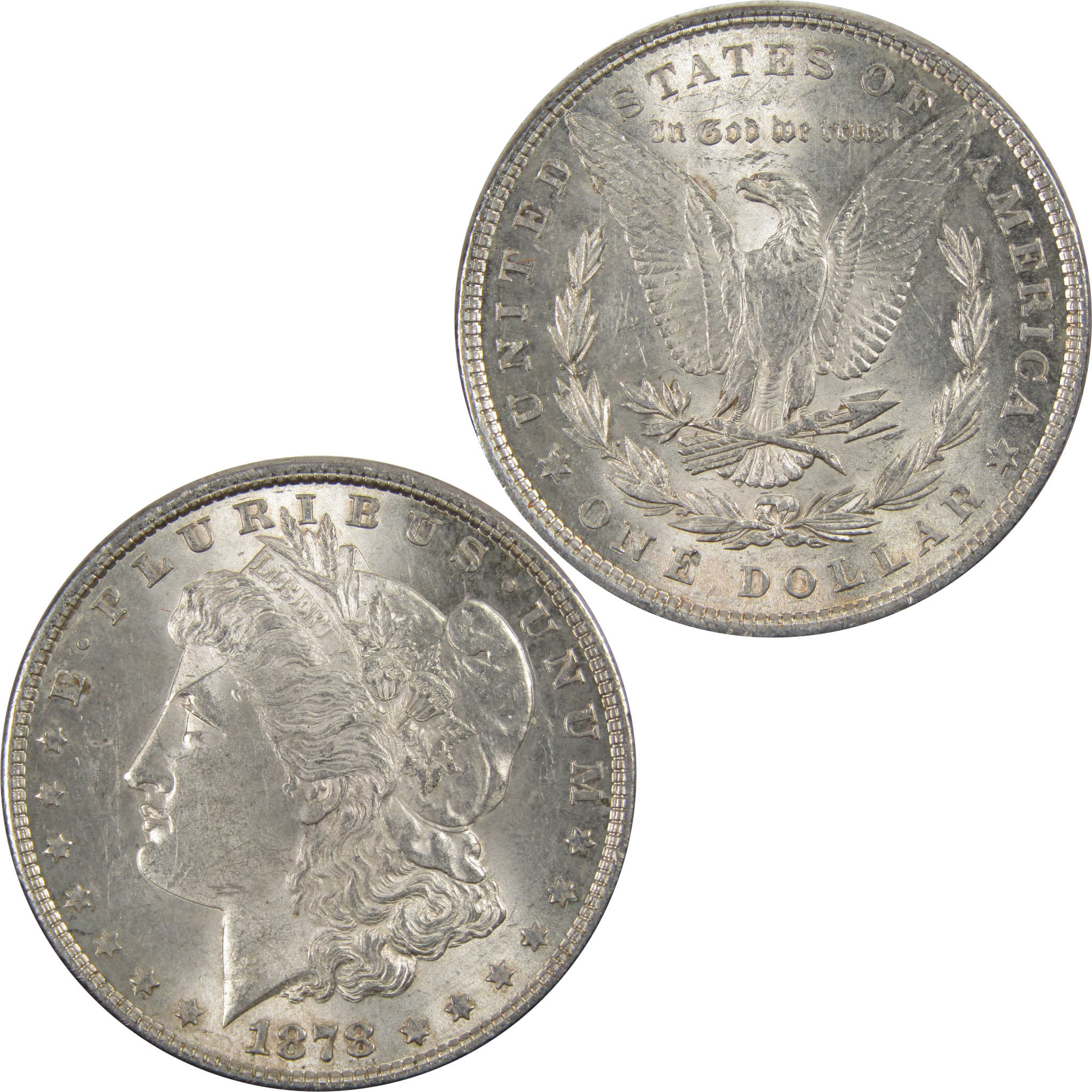 1878 7TF Rev 78 Morgan Dollar Borderline Unc 90% Silver SKU:I7854 - Morgan coin - Morgan silver dollar - Morgan silver dollar for sale - Profile Coins &amp; Collectibles