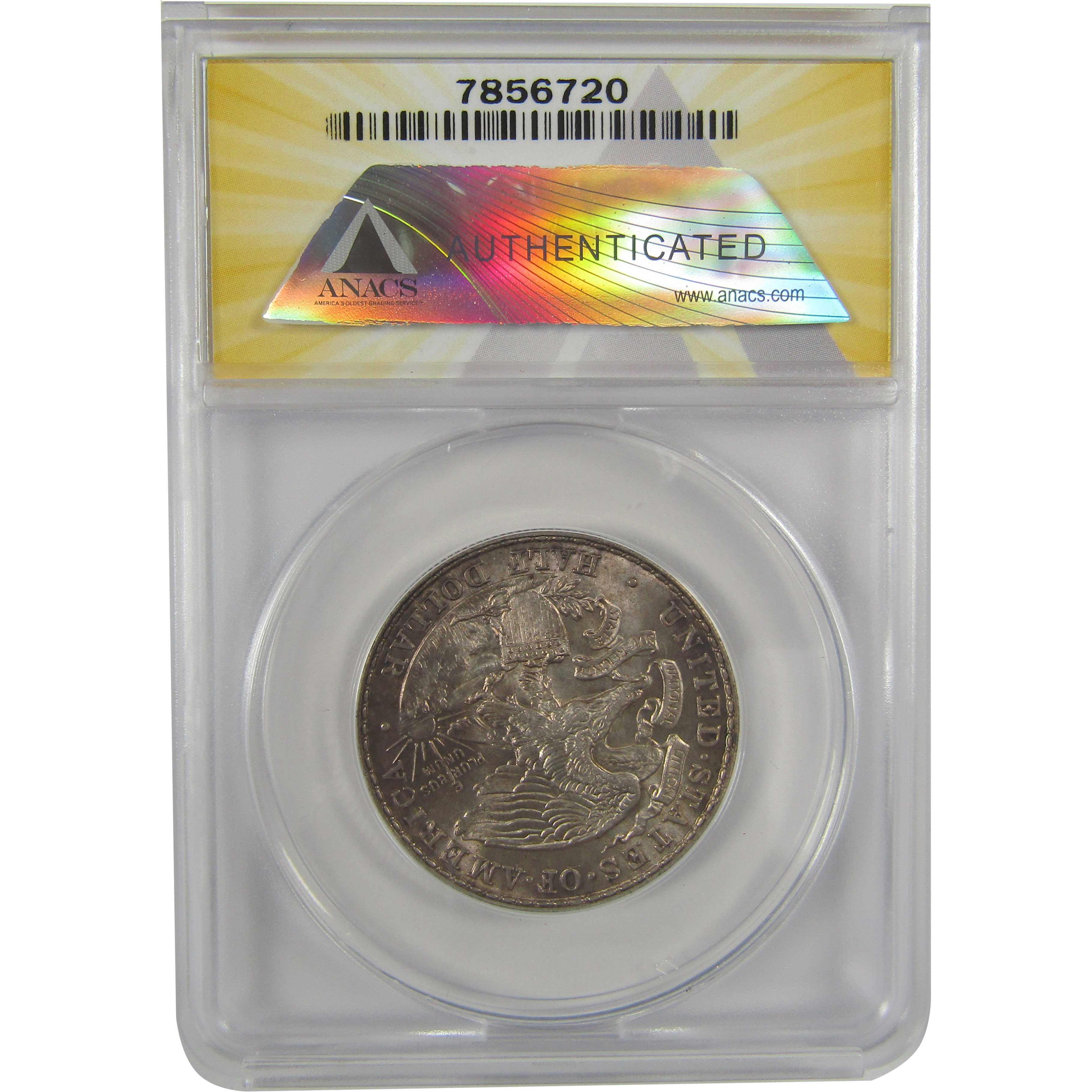 Lincoln Illinois Commemorative 50C 1918 MS 63 ANACS Silver SKU:CPC0821